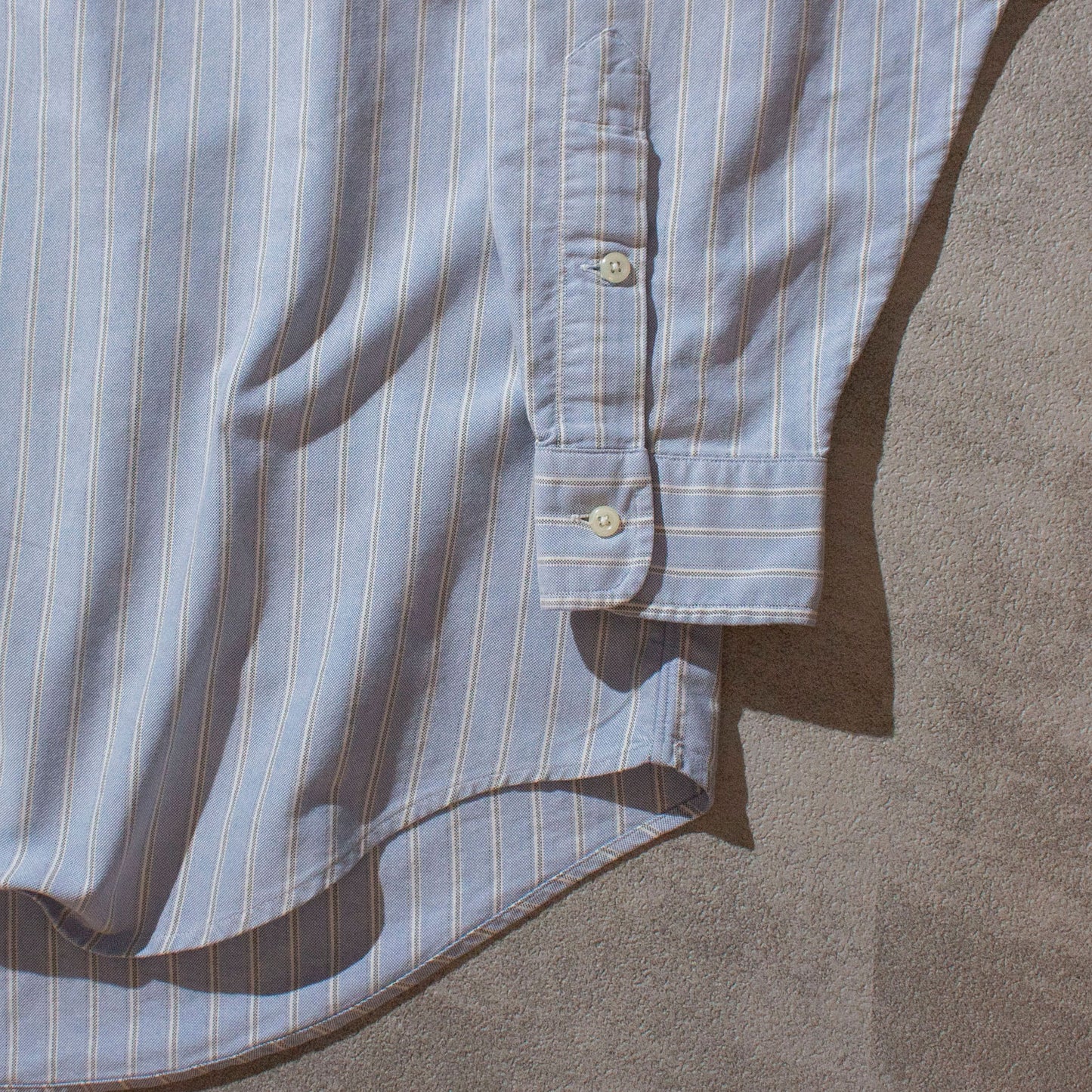 Stripe B.D Oxford Shirt "Big Shirt"
