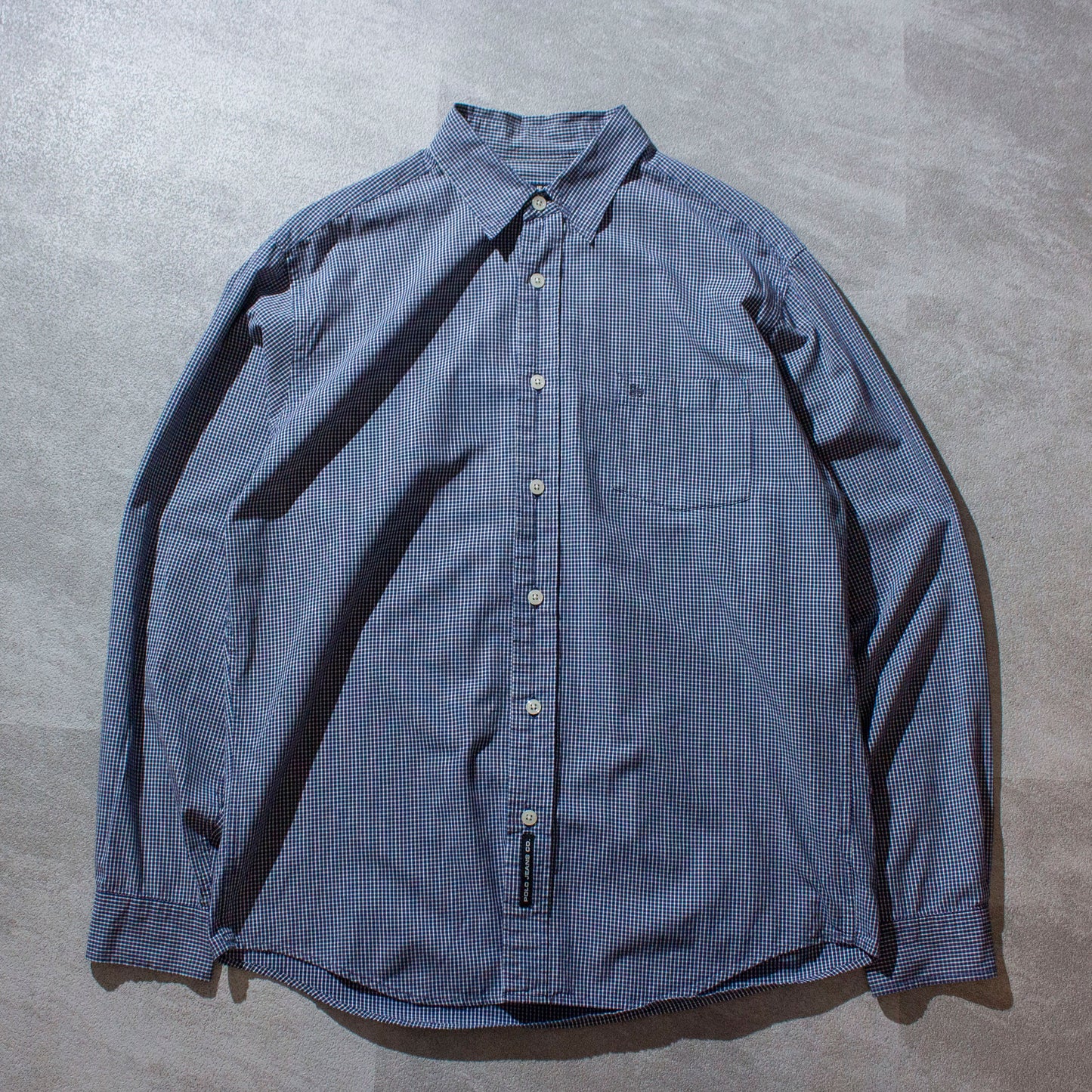 Cotton Check L/S Shirt