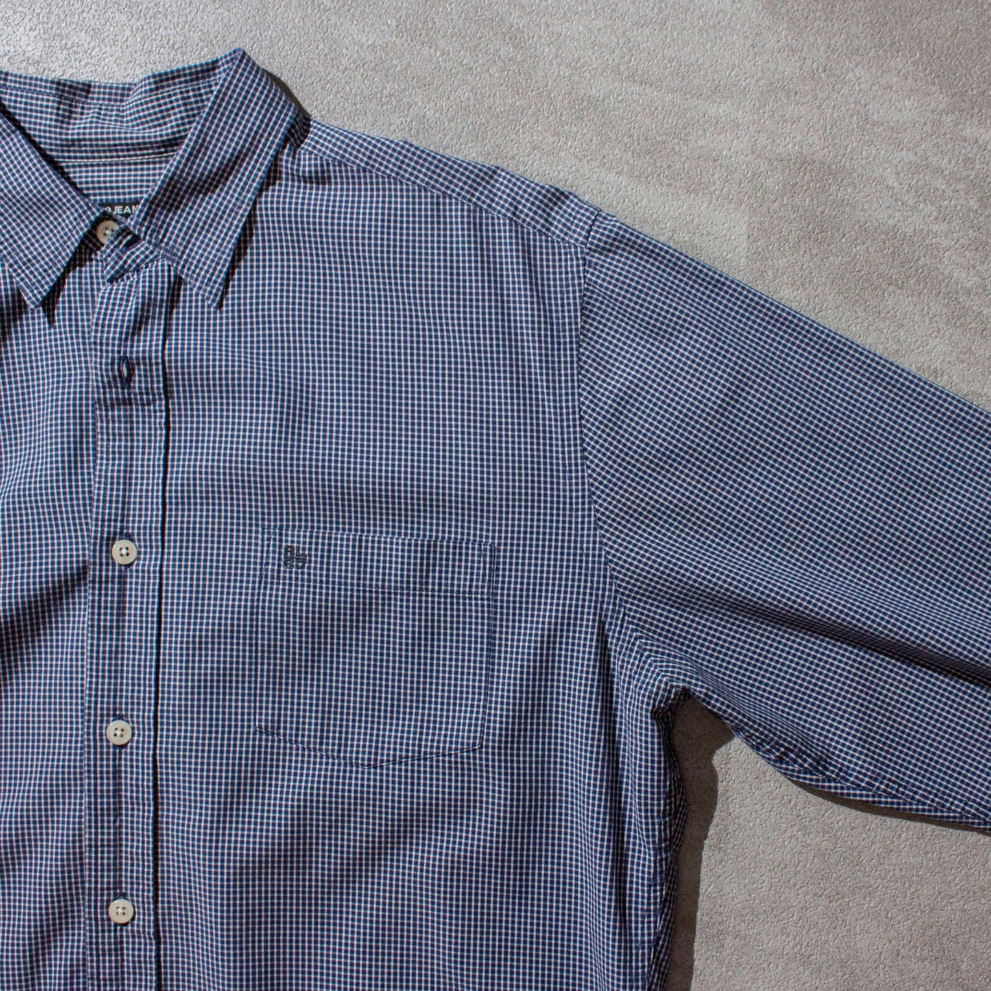 Cotton Check L/S Shirt
