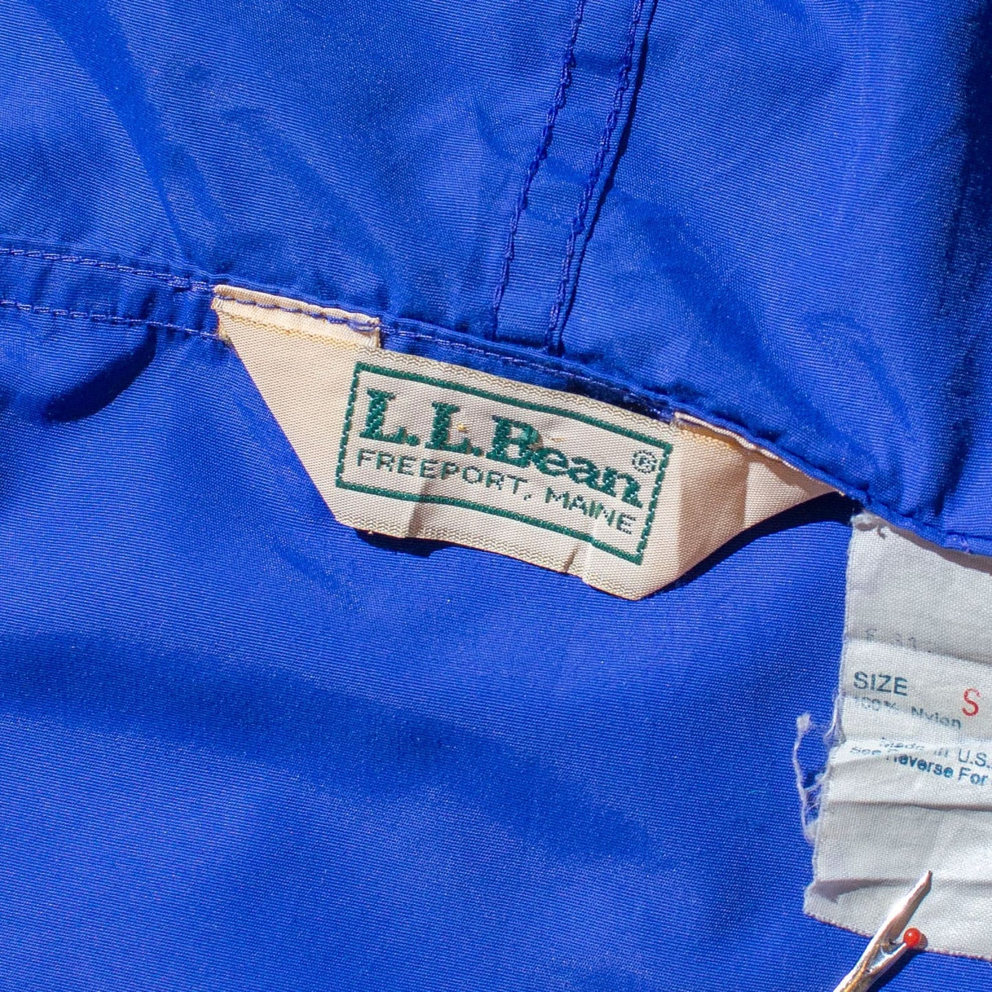 Nylon Anorak Parka Made in U.S.A.
