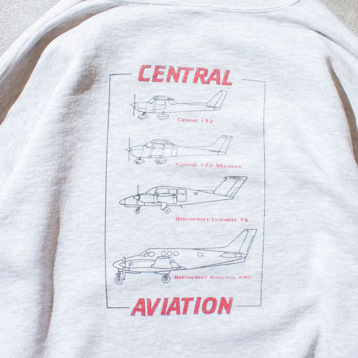 "CENTRAL AVIATION" Sweat Made in U.S.A.
