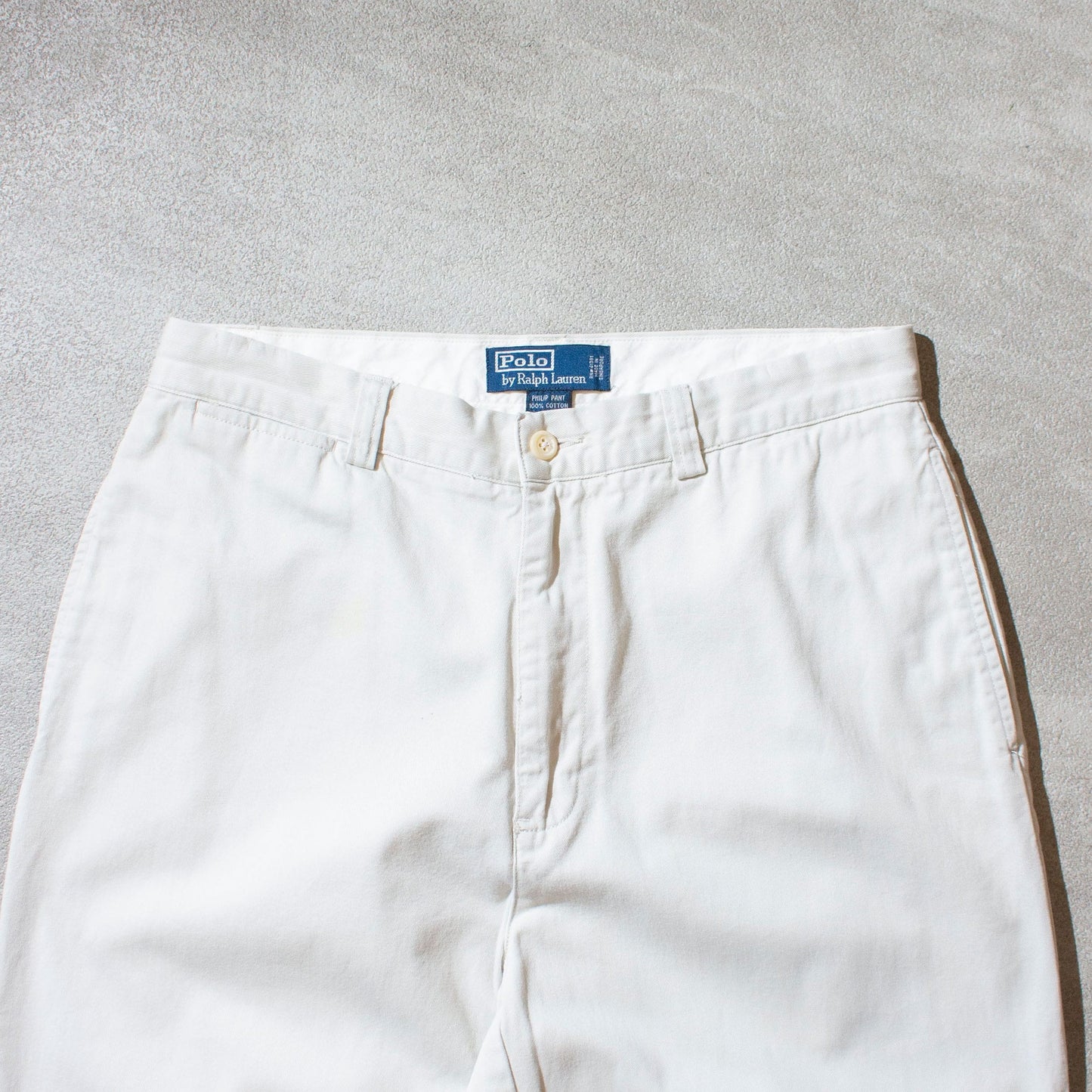 "PHILIP PANT" Chino Pants / Off White