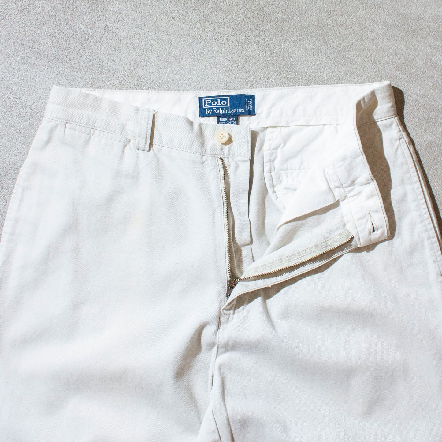 "PHILIP PANT" Chino Pants / Off White