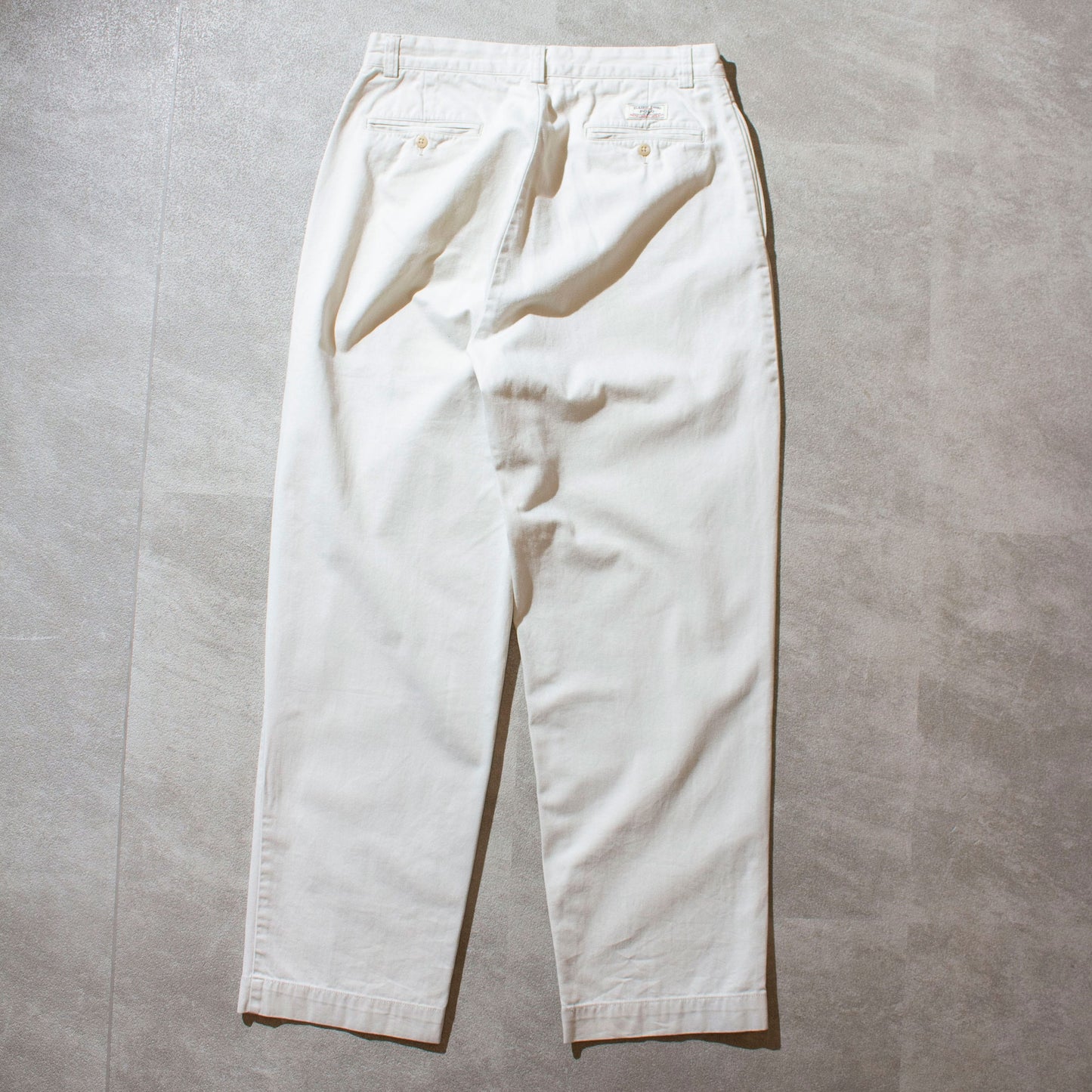 "PHILIP PANT" Chino Pants / Off White