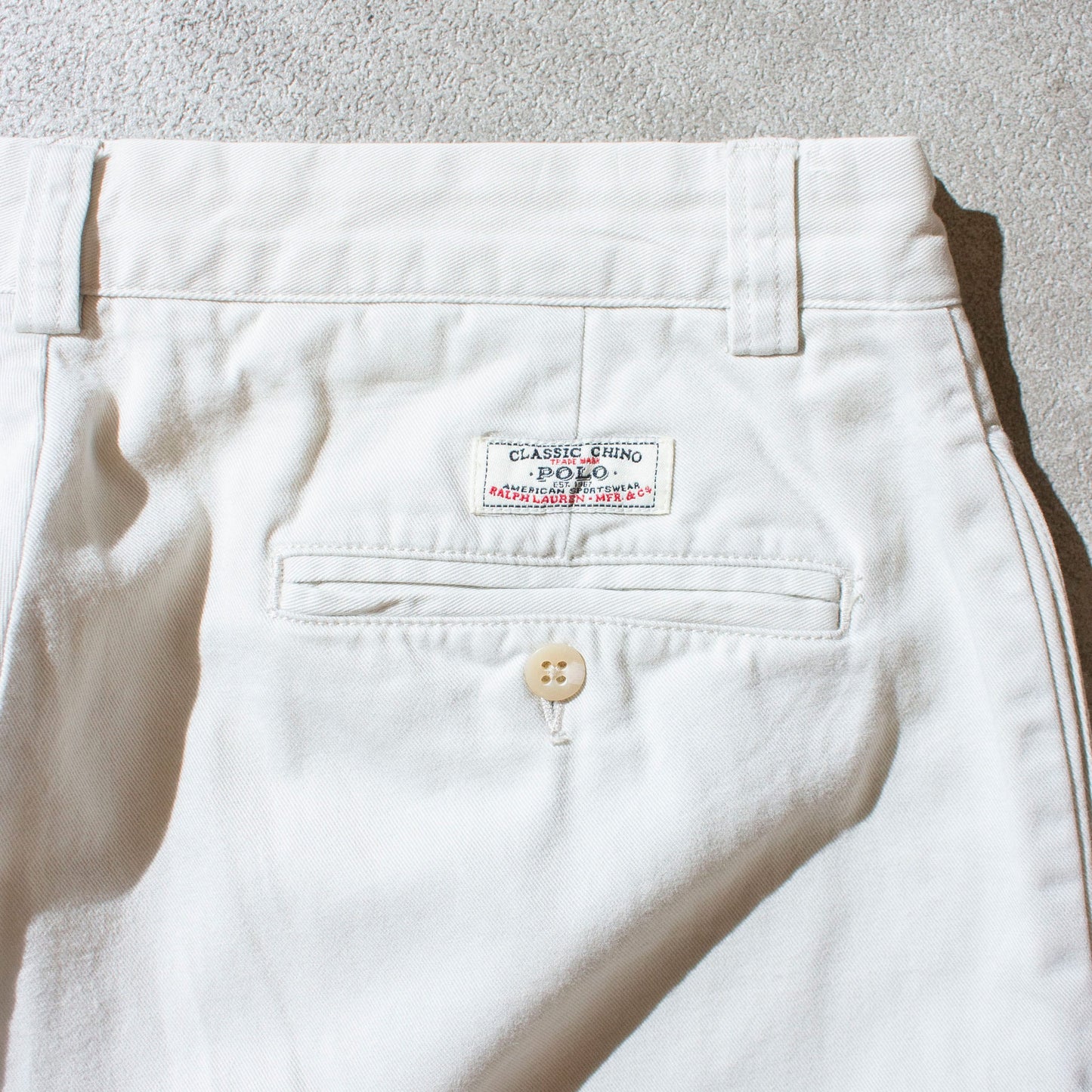 "PHILIP PANT" Chino Pants / Off White