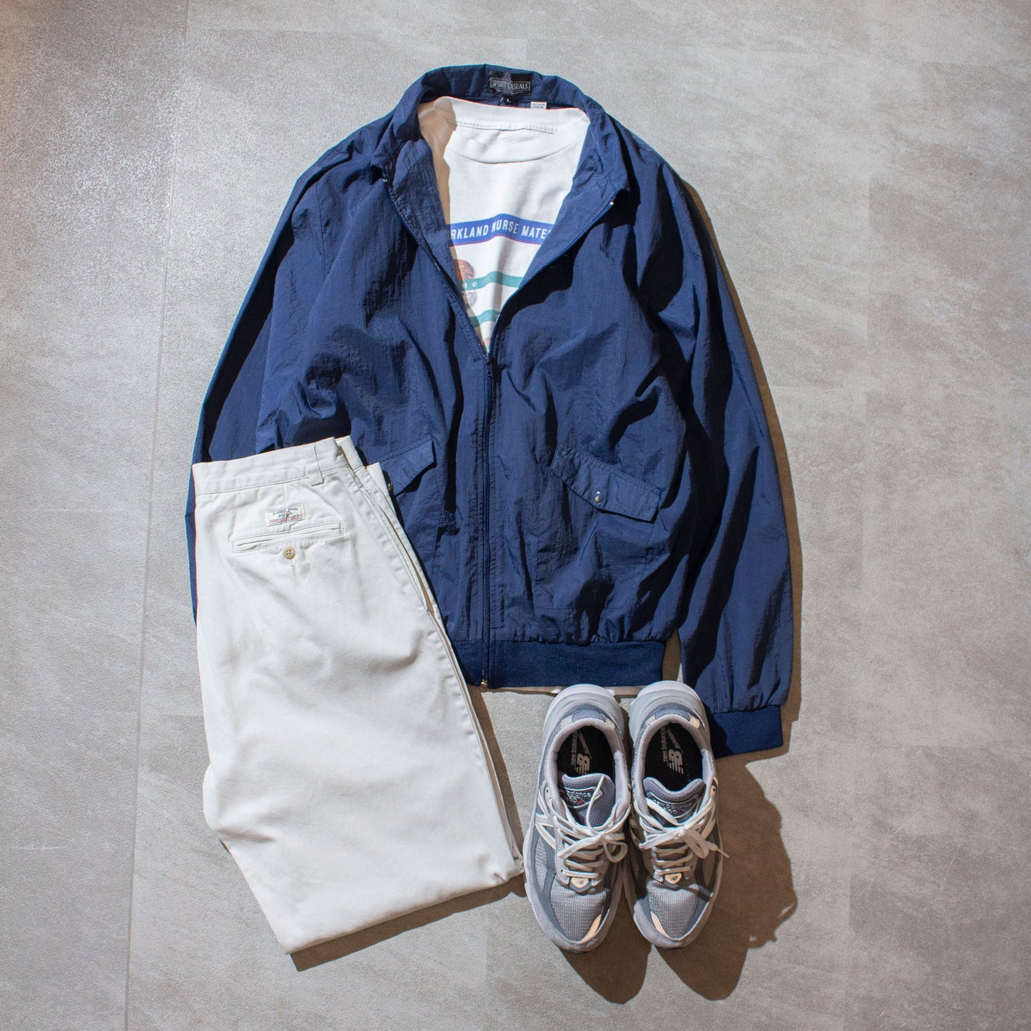 "PHILIP PANT" Chino Pants / Off White