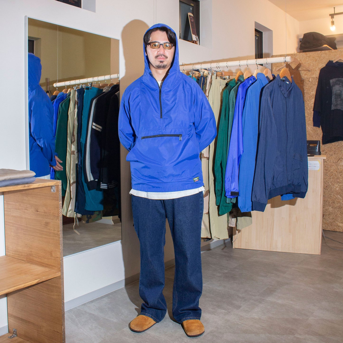Nylon Anorak Parka Made in U.S.A.
