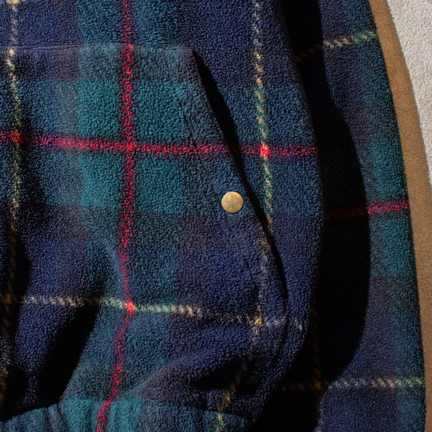 Check Fleece Bouson Made in U.S.A.