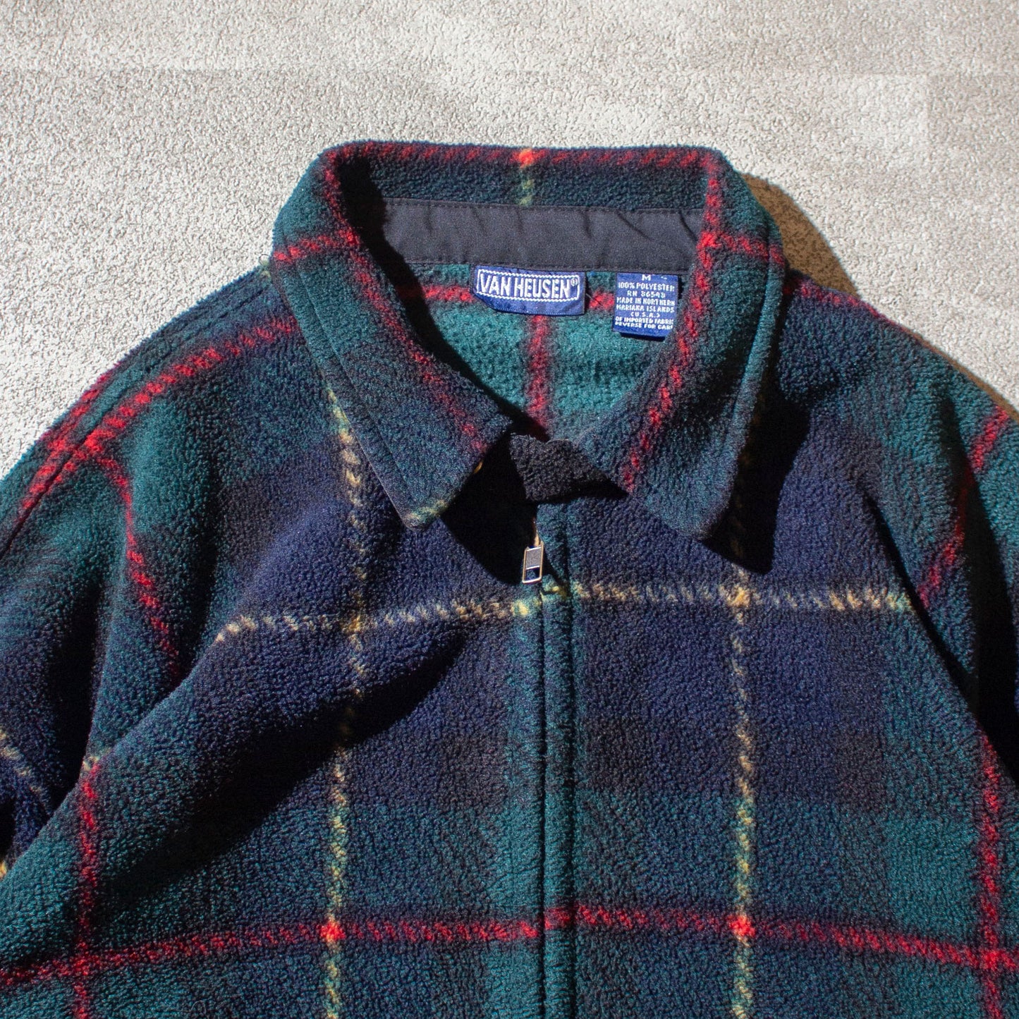Check Fleece Bouson Made in U.S.A.