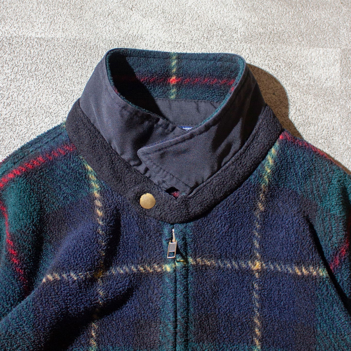 Check Fleece Bouson Made in U.S.A.