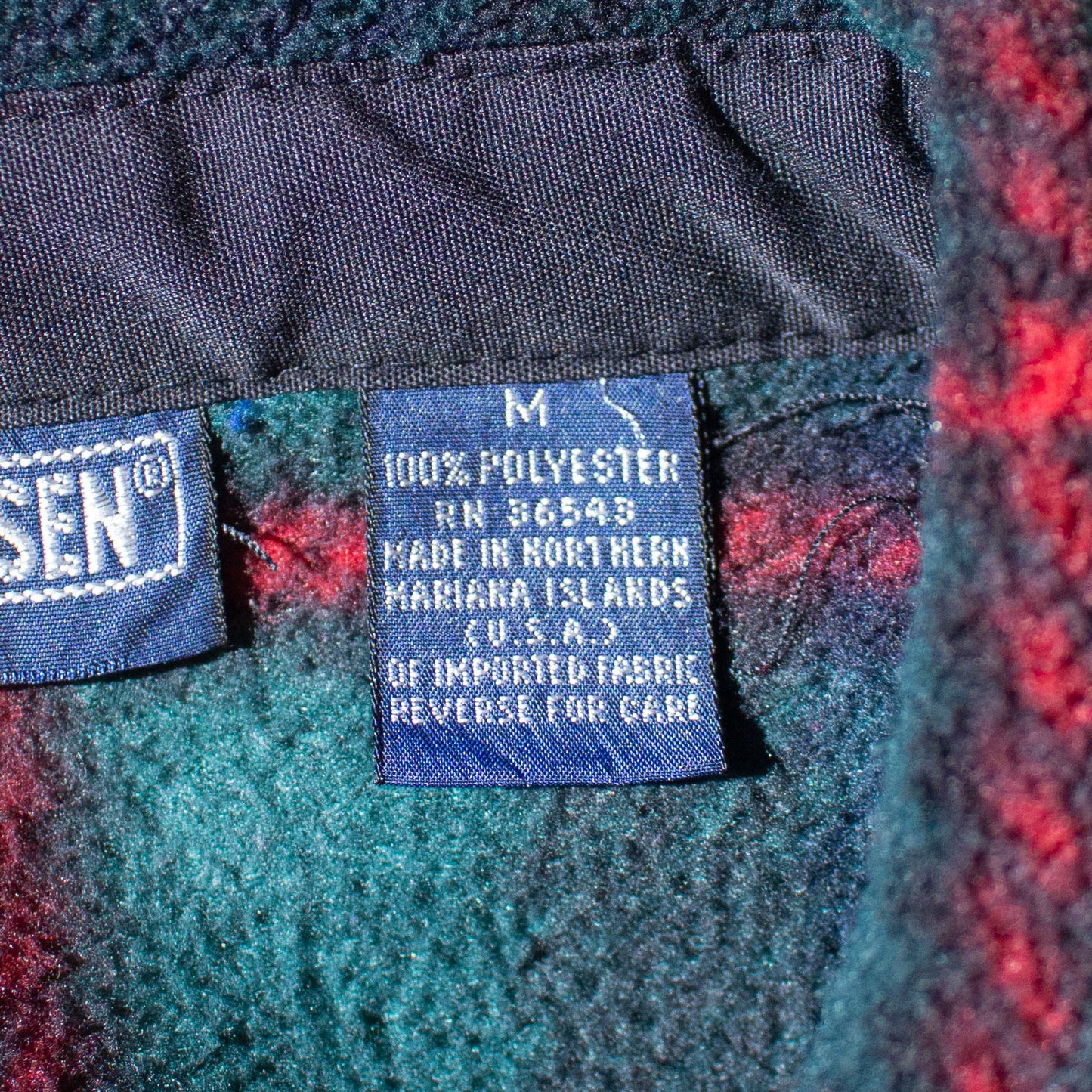 Check Fleece Bouson Made in U.S.A.