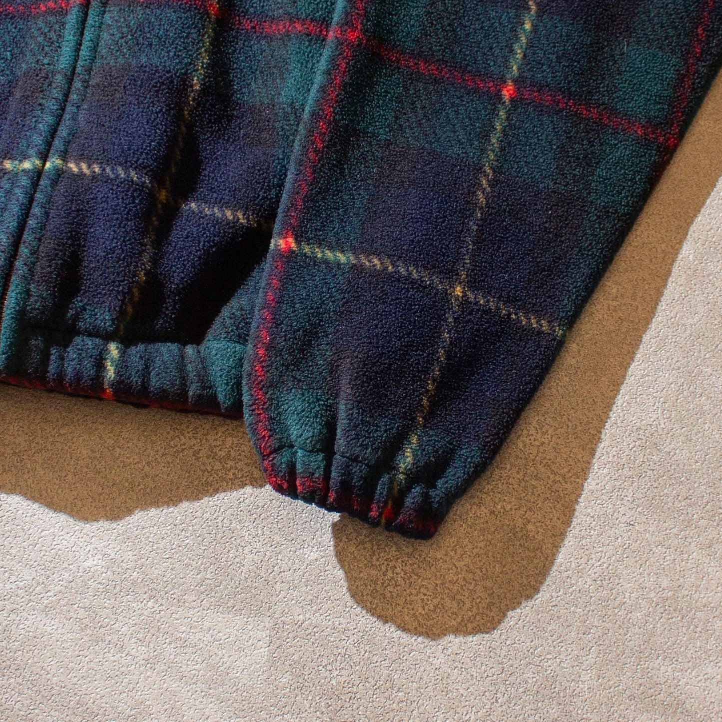 Check Fleece Bouson Made in U.S.A.