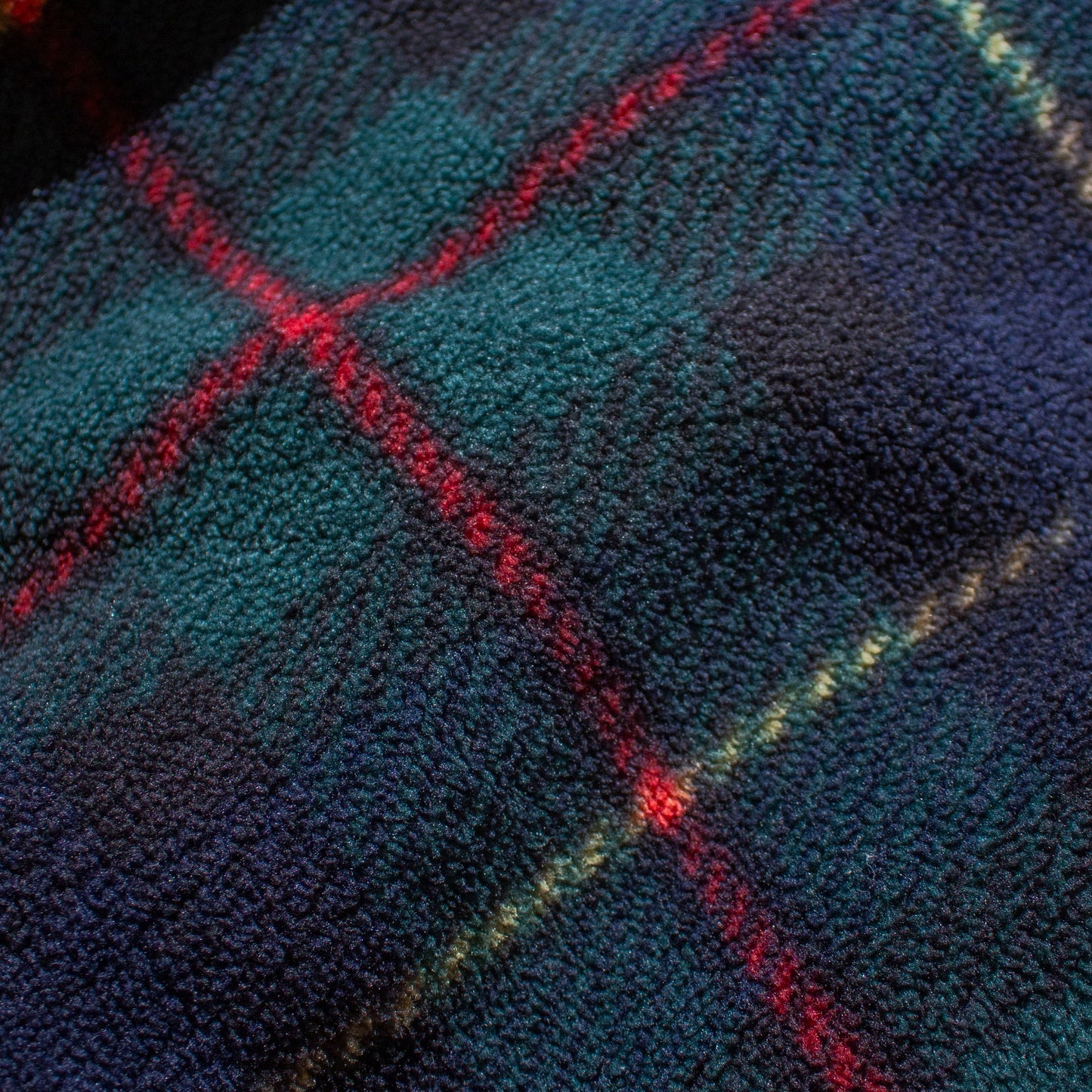 Check Fleece Bouson Made in U.S.A.