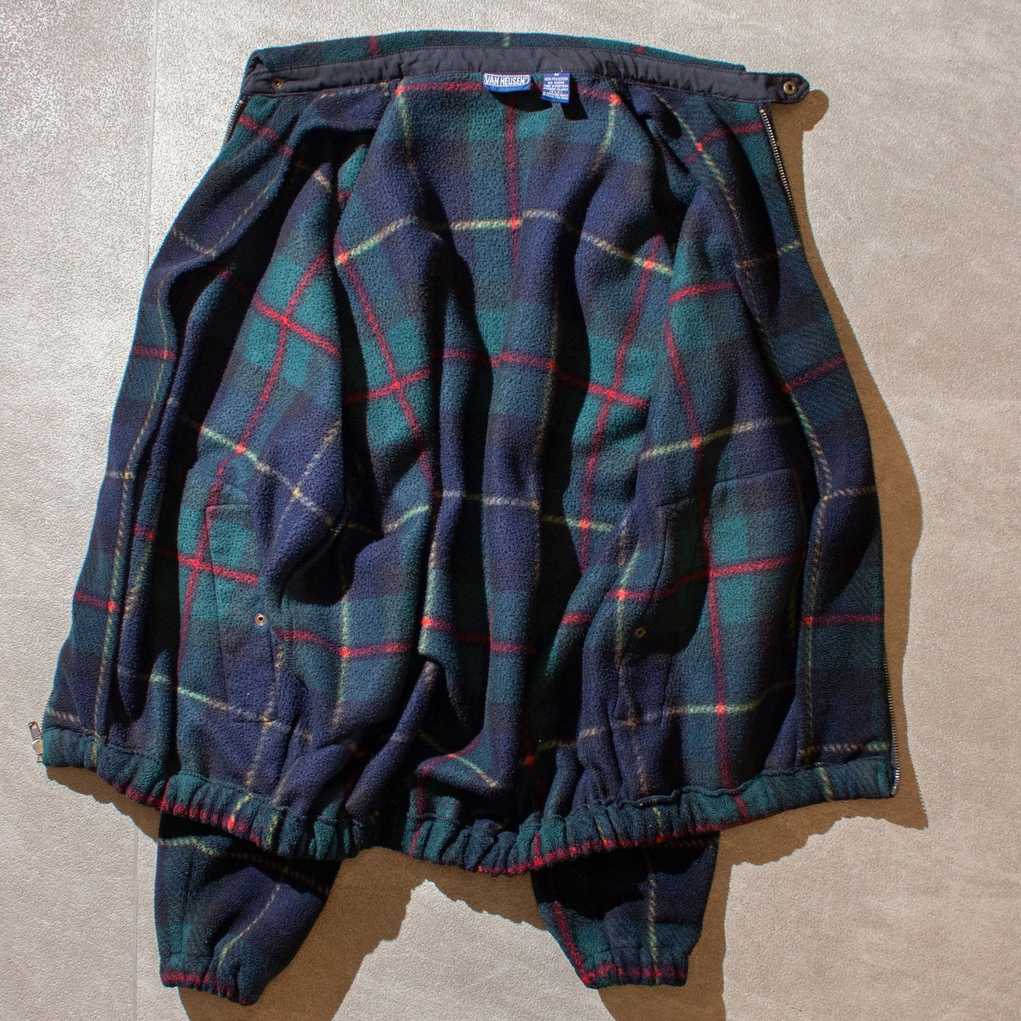 Check Fleece Bouson Made in U.S.A.