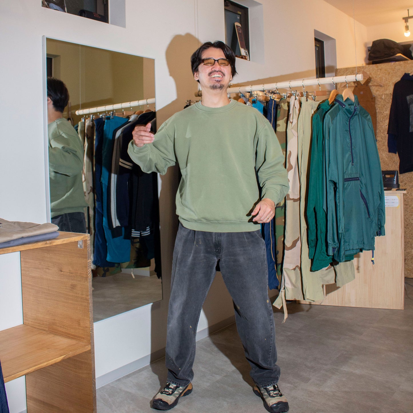 Crewneck Sweat / Olive
