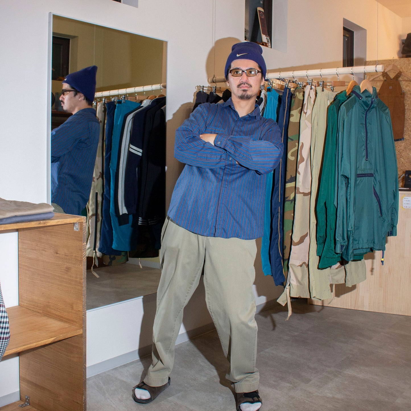 "PHILIP PANT" Chino Pants / KHAKI
