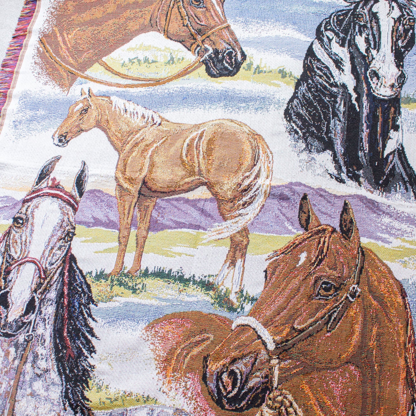 Acrylic Horses Blanket