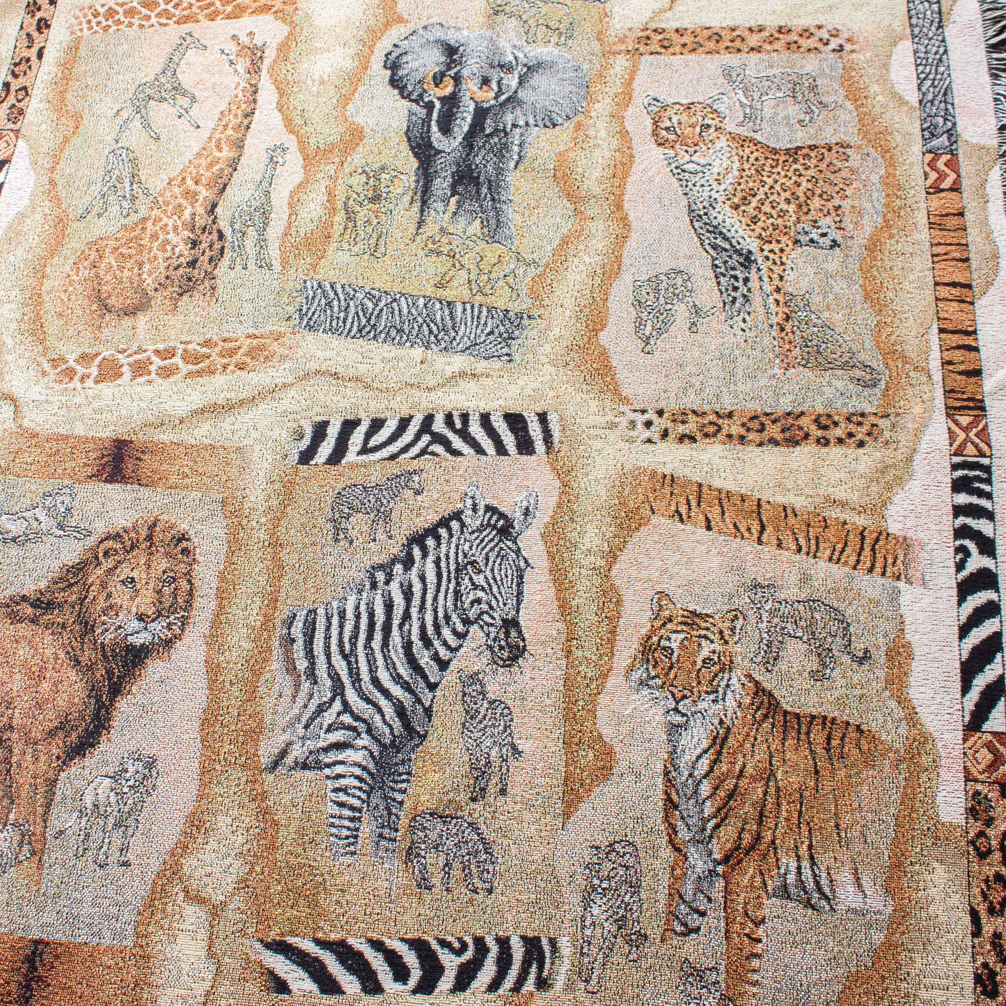 Cotton Animals Blanket
