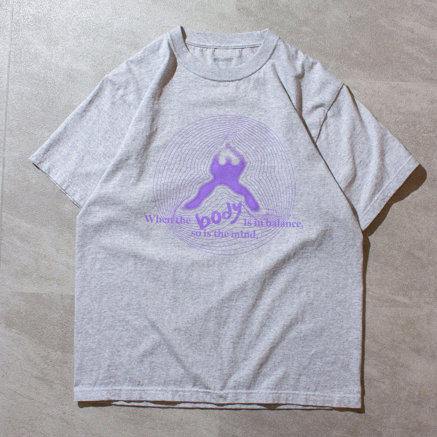 WELLNESS T-SHIRT / Gray