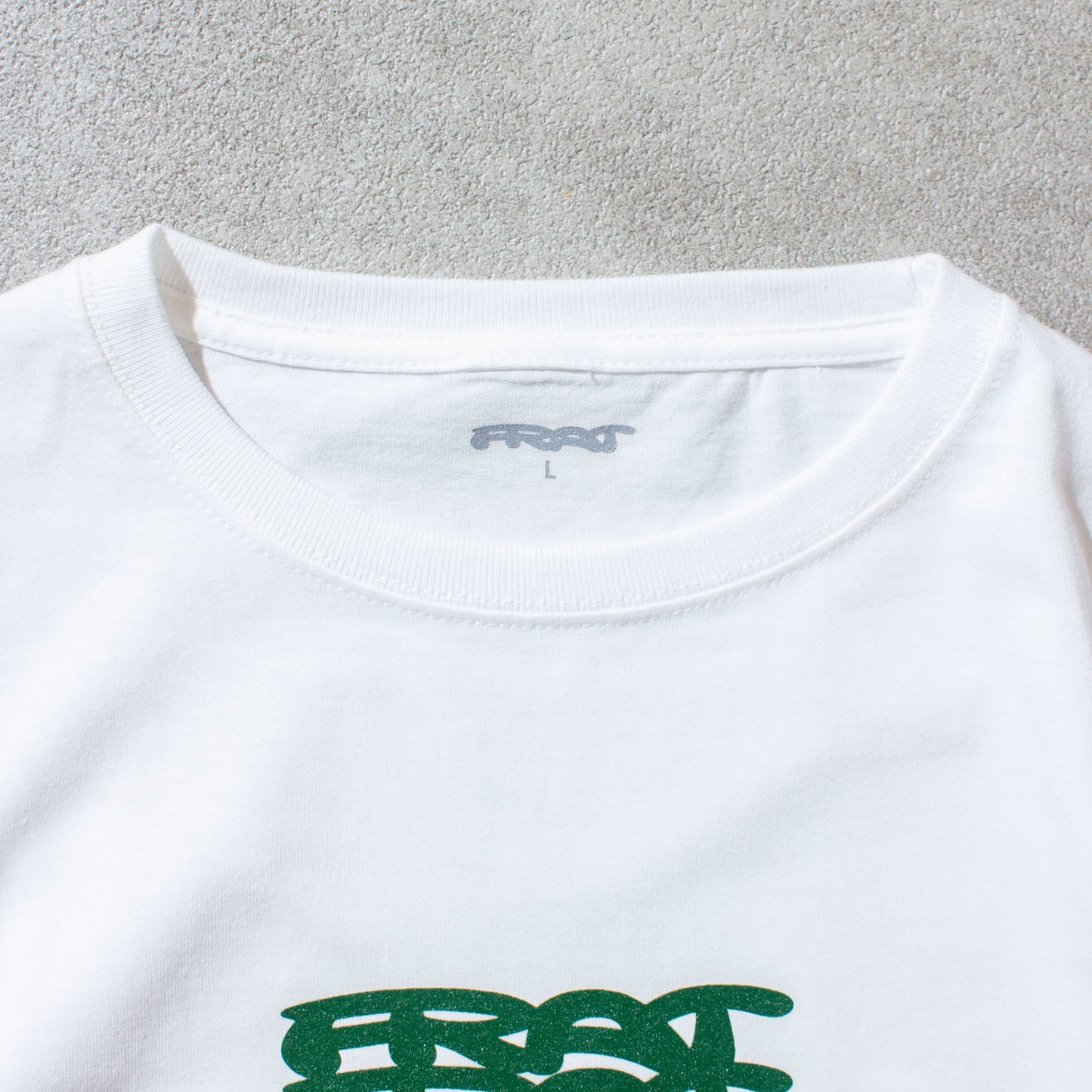 Triple Logo T-Shirt / White