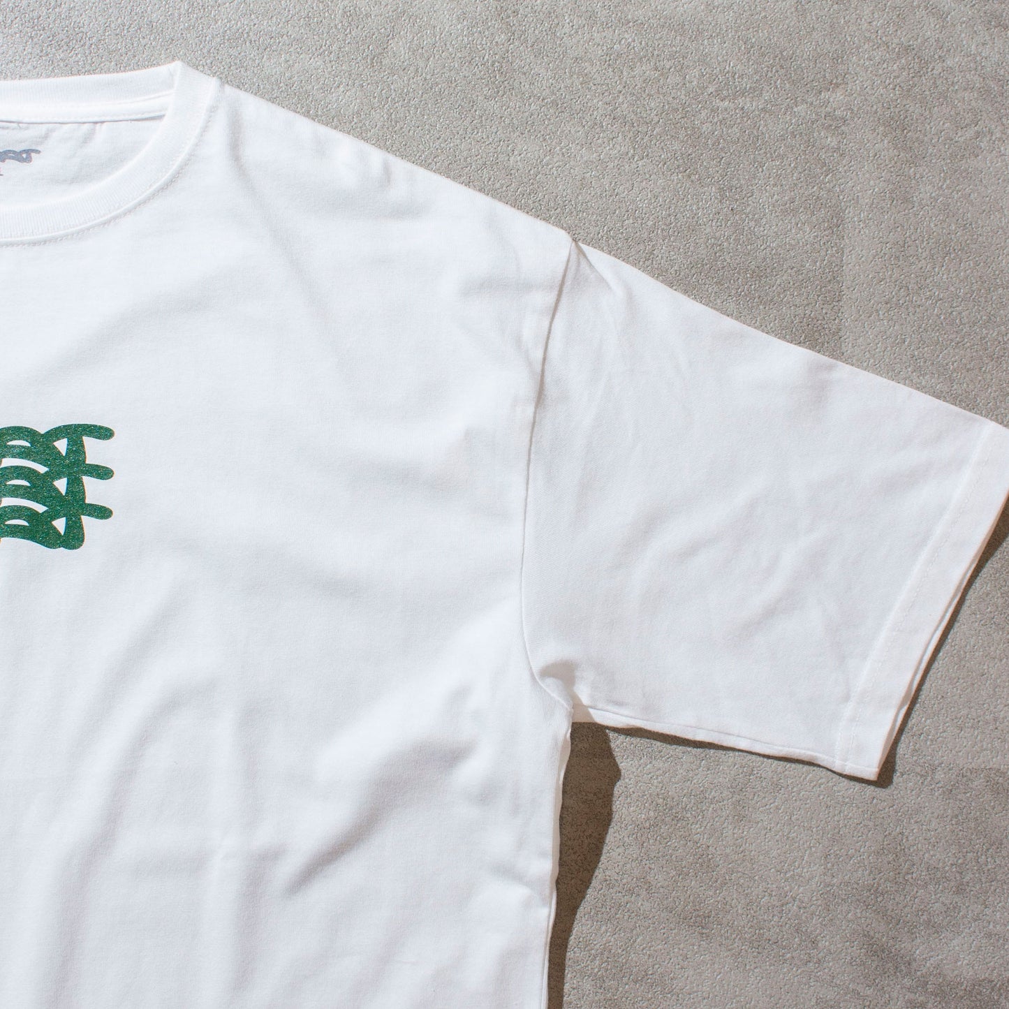 Triple Logo T-Shirt / White