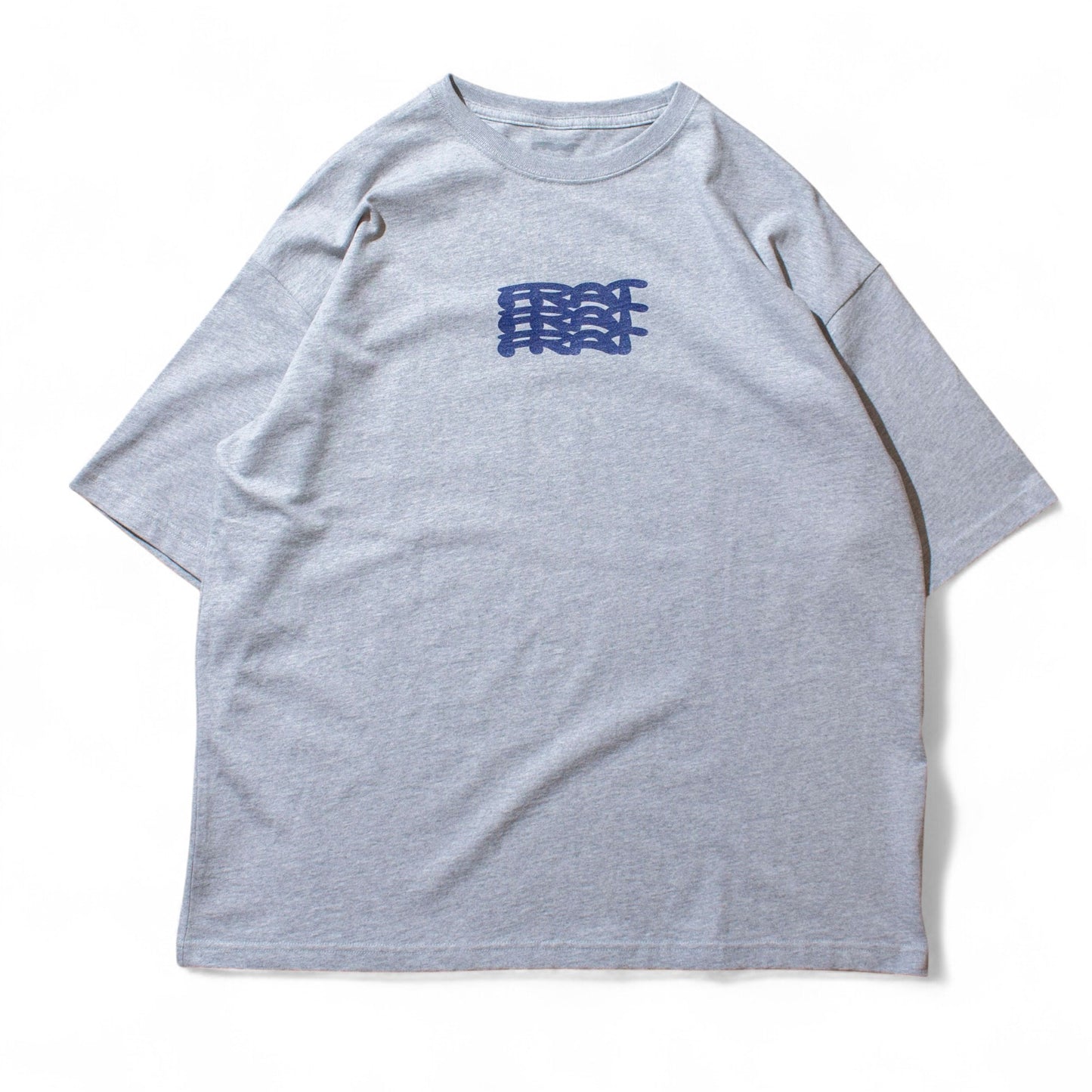 Triple Logo T-Shirt / Gray