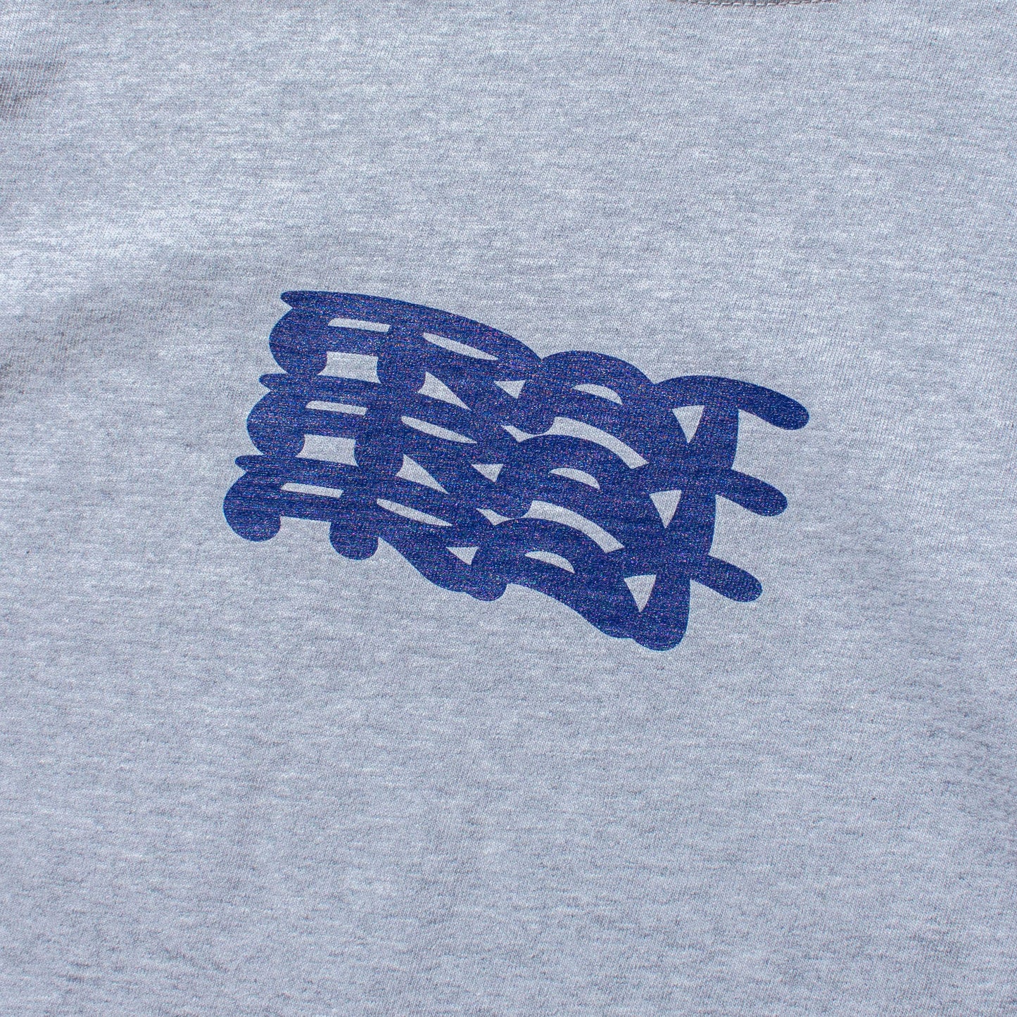 Triple Logo T-Shirt / Gray