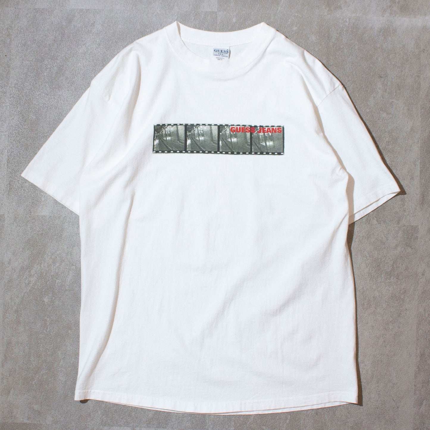 GUESS JEANS Photo T-Shirt Made in USA