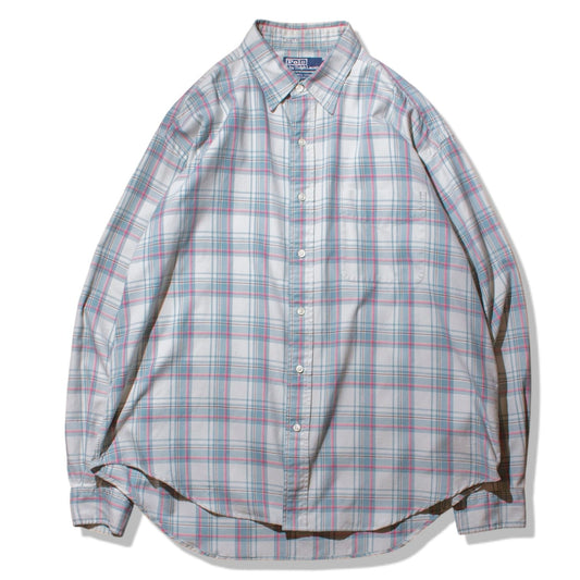 "Lowell Sport" Custom Resized Check Shirt 【L】