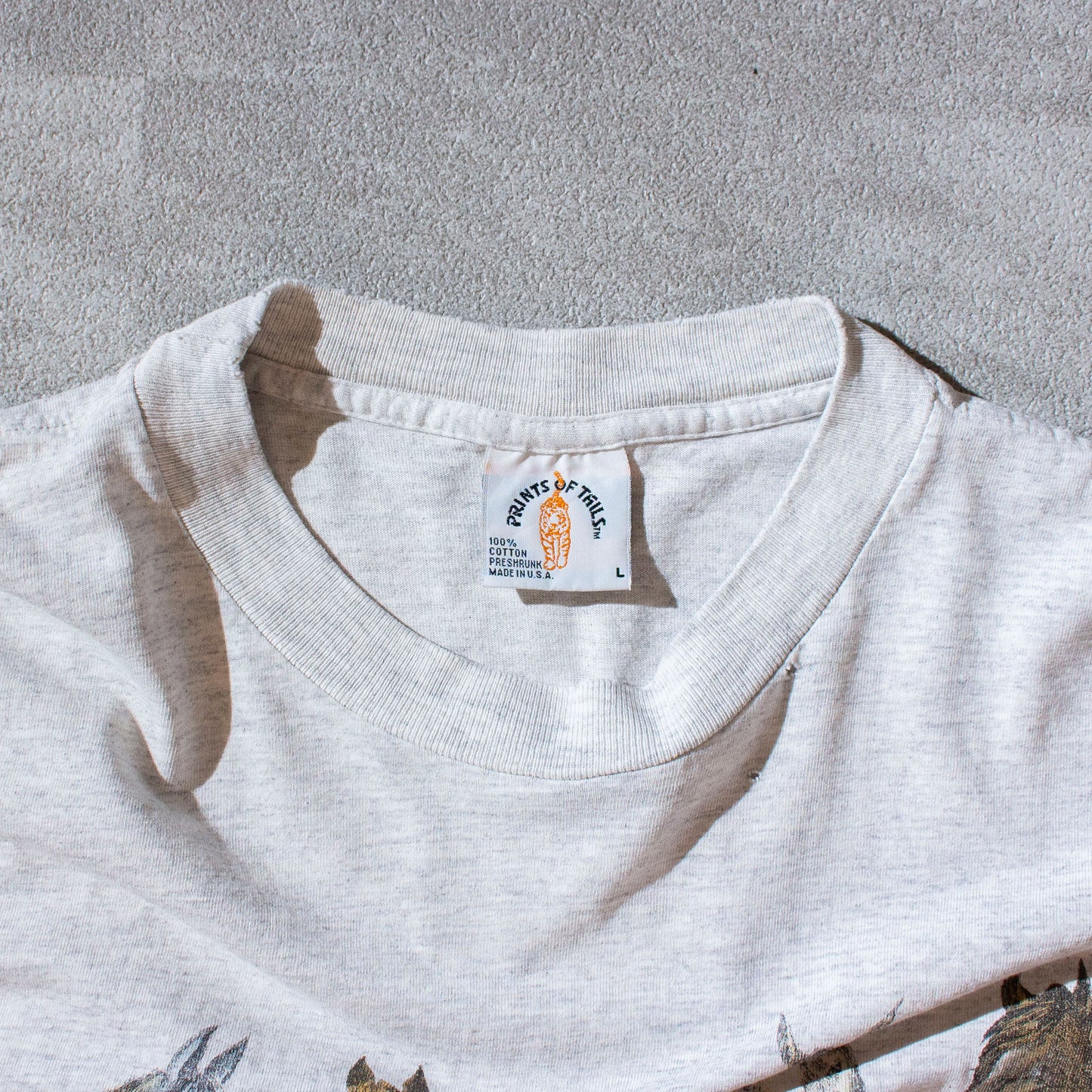 5horses Printed T-Shirt Made in U.S.A.