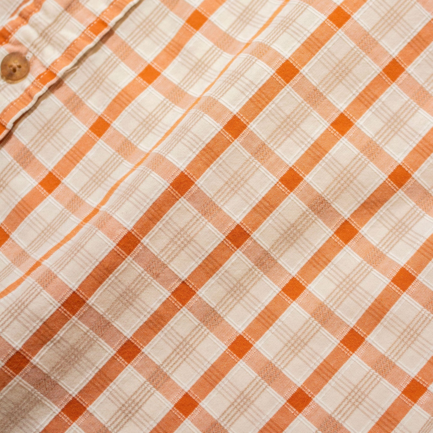 S/S Cotton Check Shirt【XL】