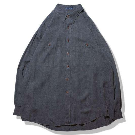 Rayon Regular Collar Shirt【XL】