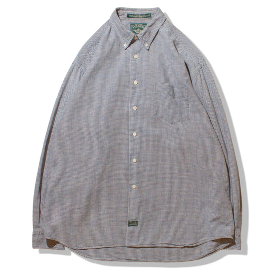 Cotton×Ramie Check Shirt【L】