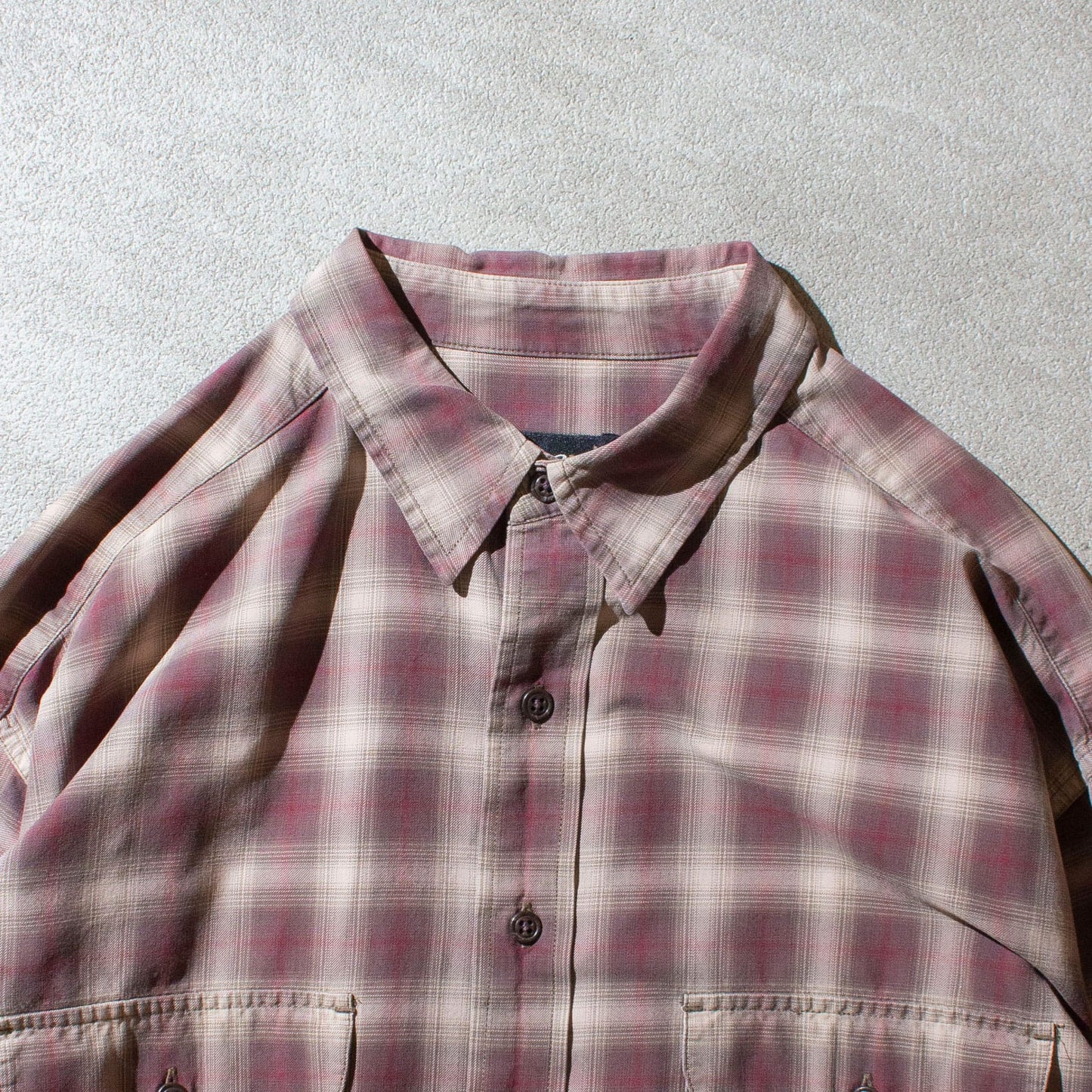 Ombre Check Shirt