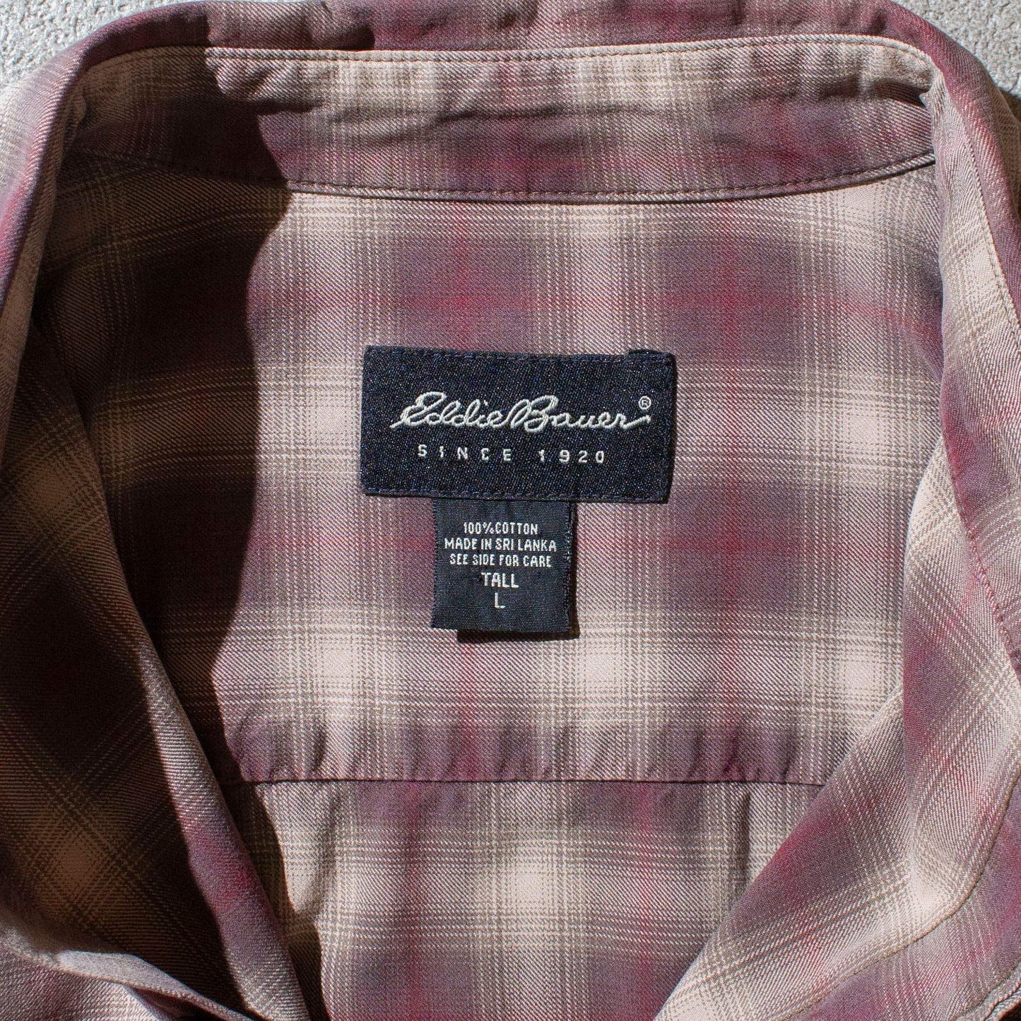 Ombre Check Shirt
