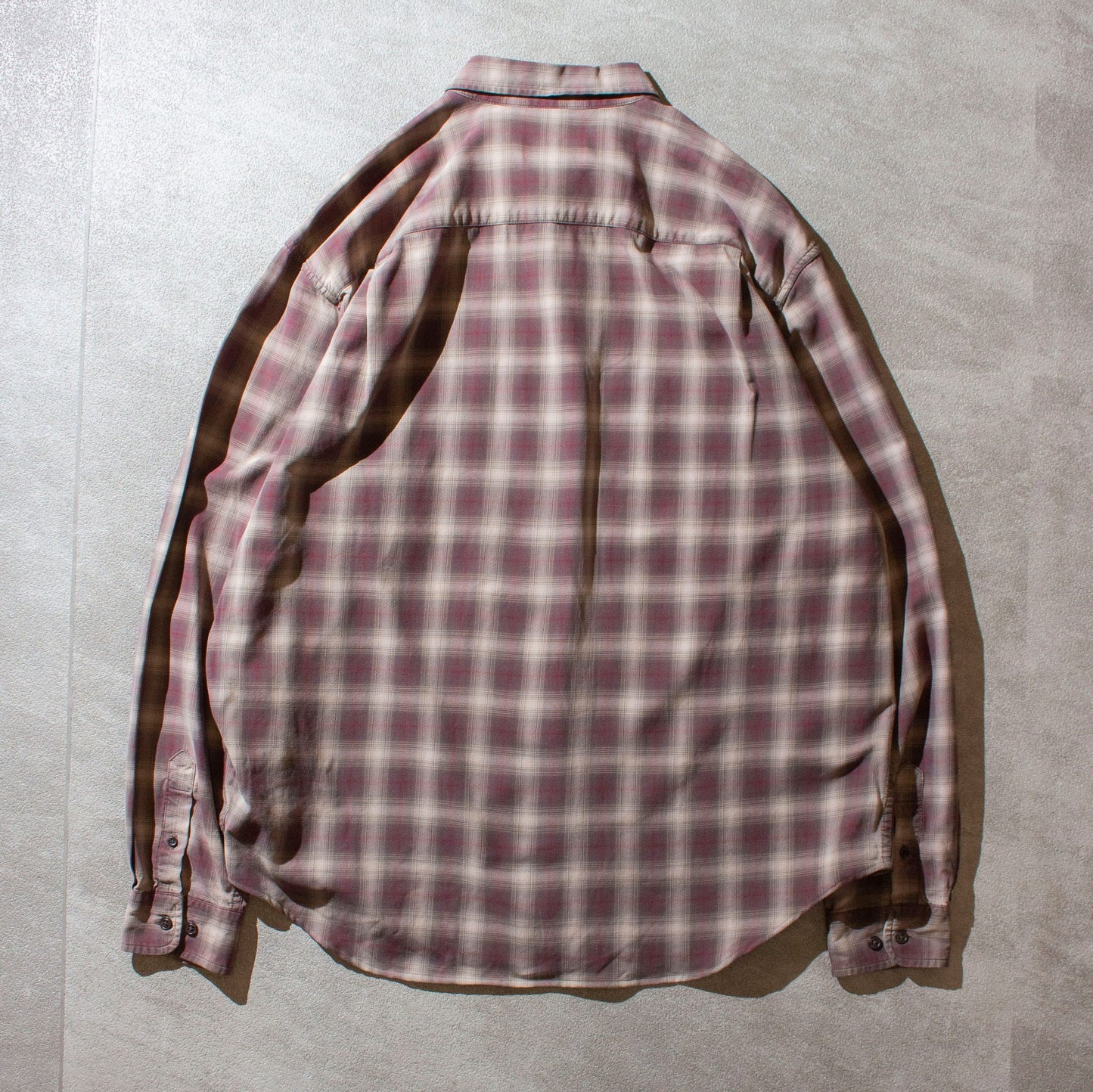 Ombre Check Shirt