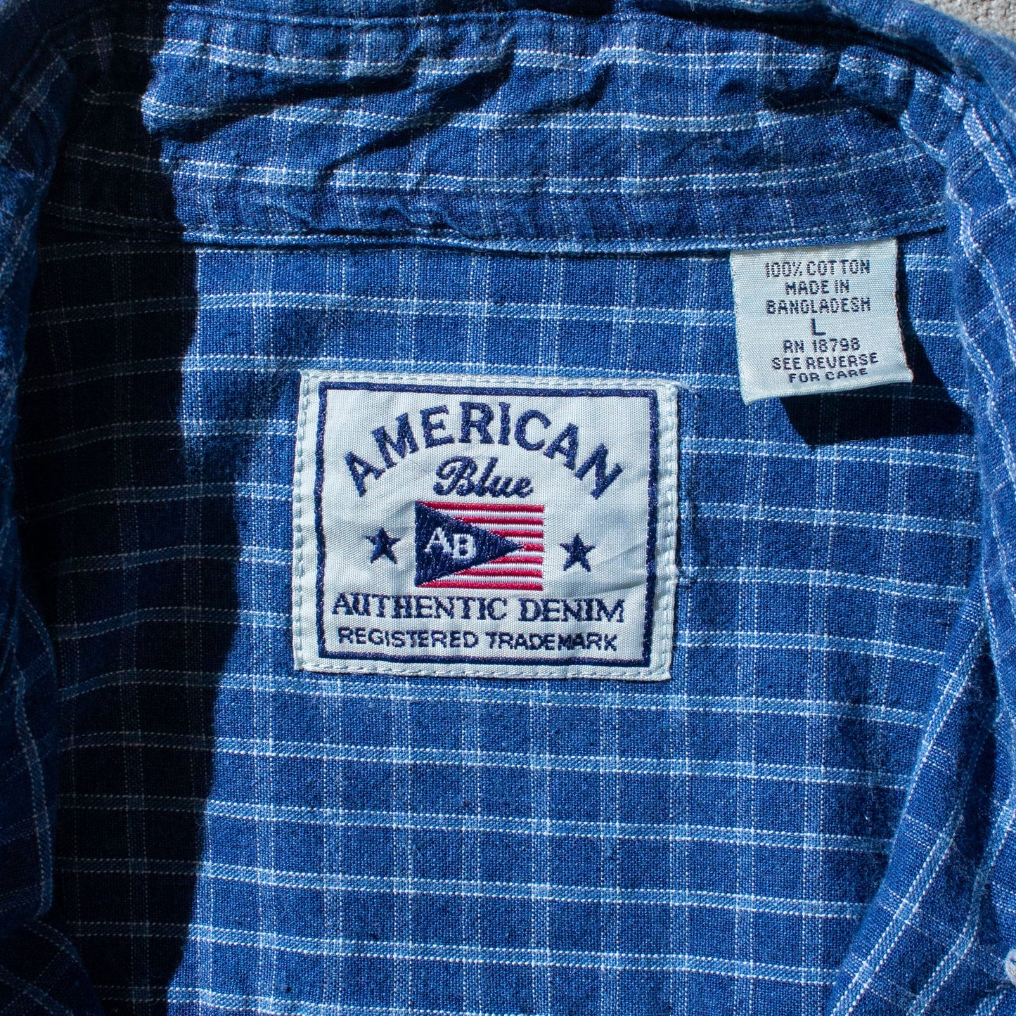 Cotton Check BD Shirt