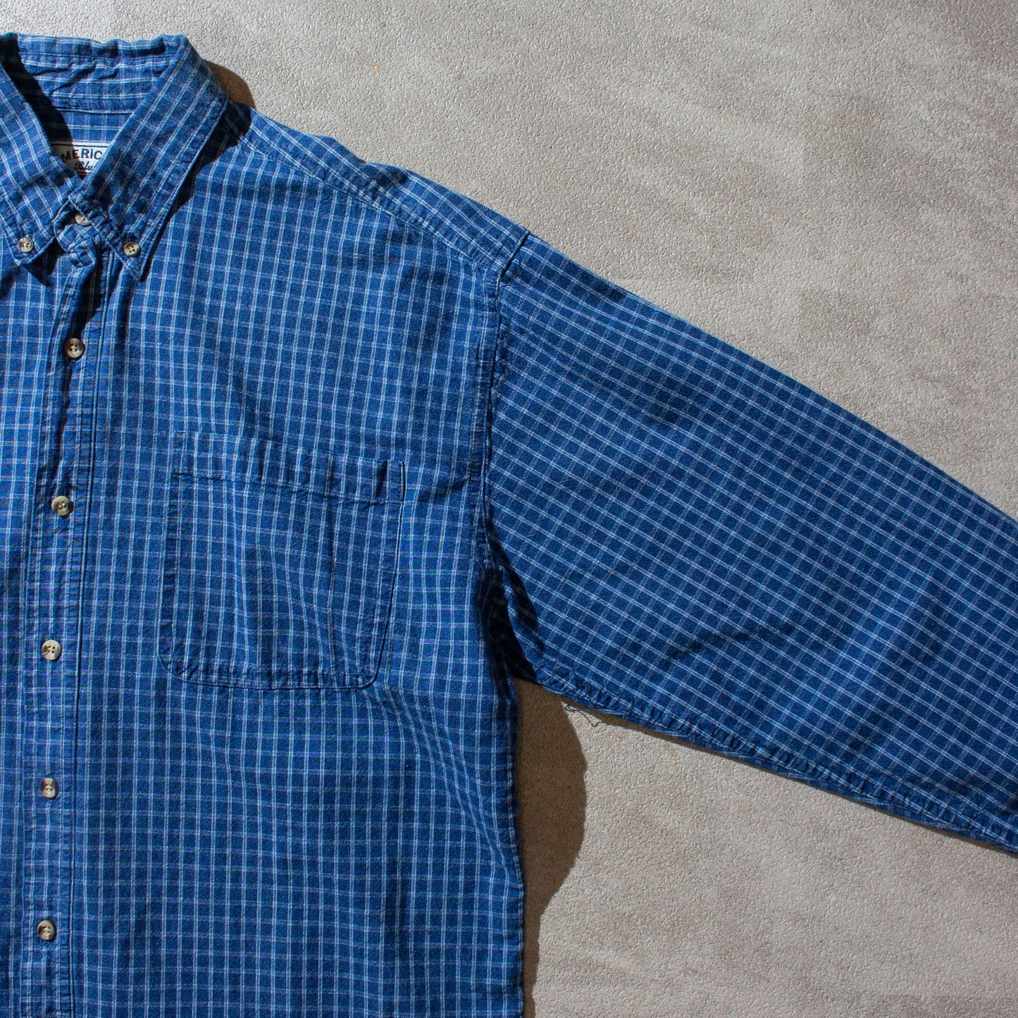 Cotton Check BD Shirt