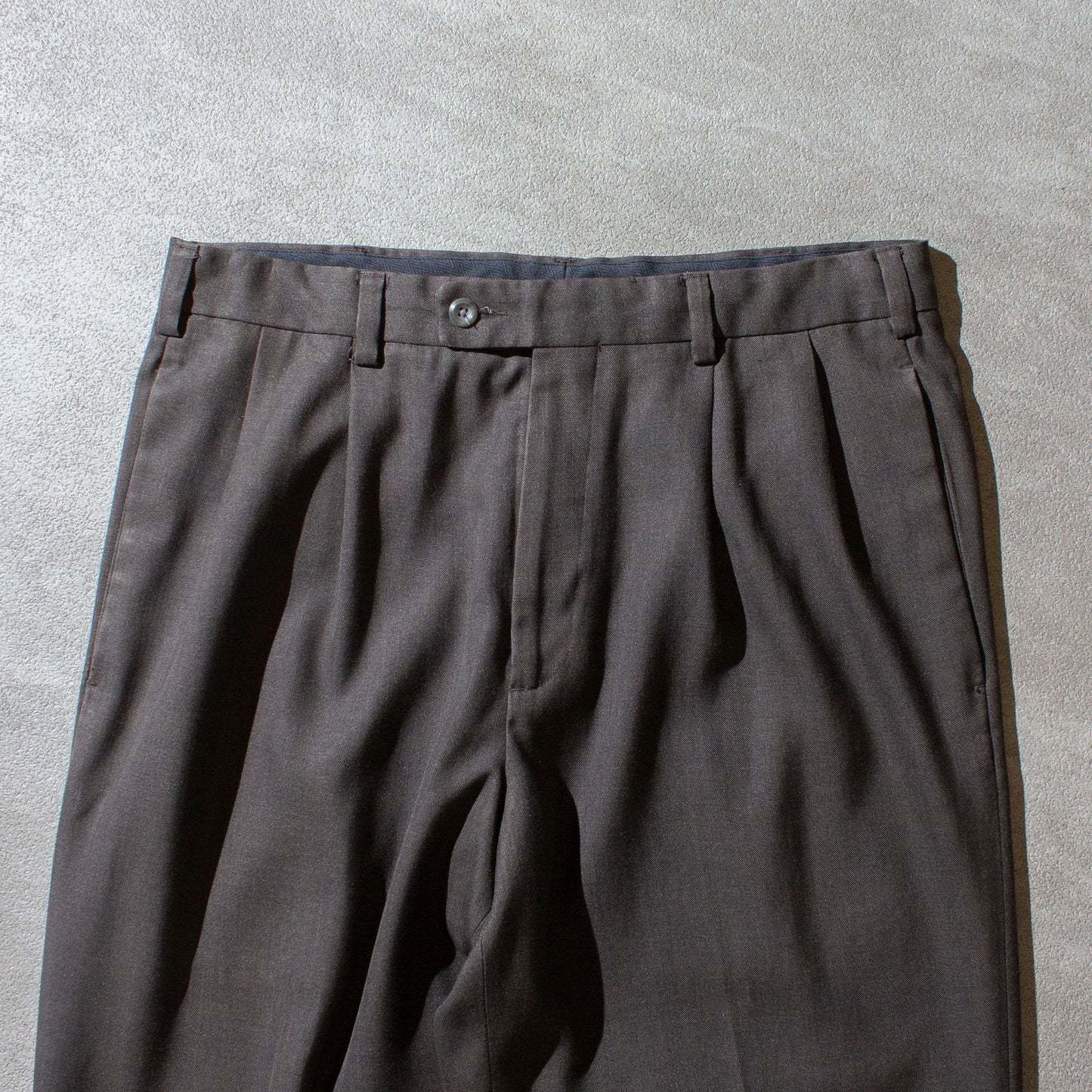 2tuck Wide Slacks / W33×L32