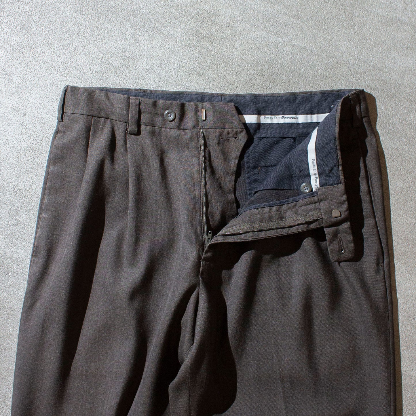 2tuck Wide Slacks / W33×L32