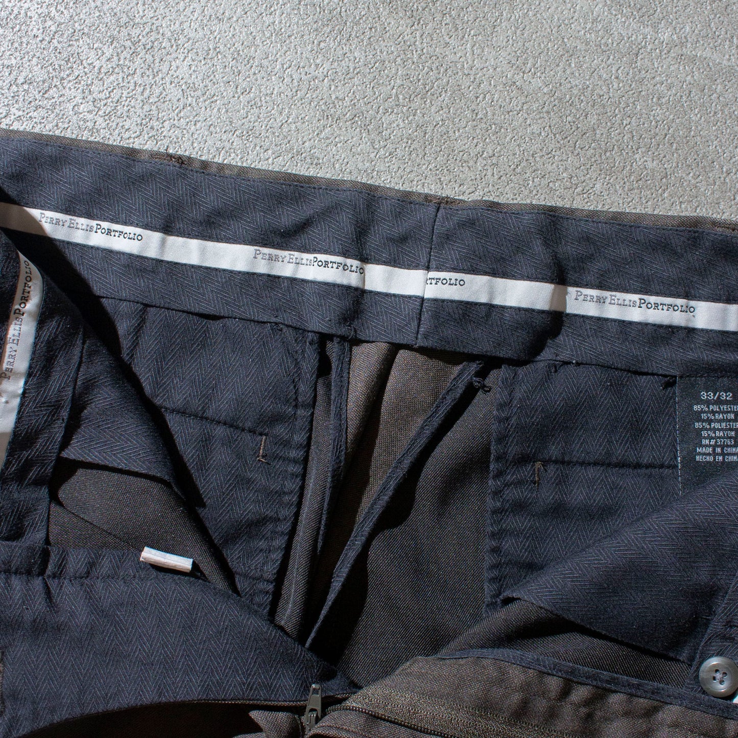2tuck Wide Slacks / W33×L32