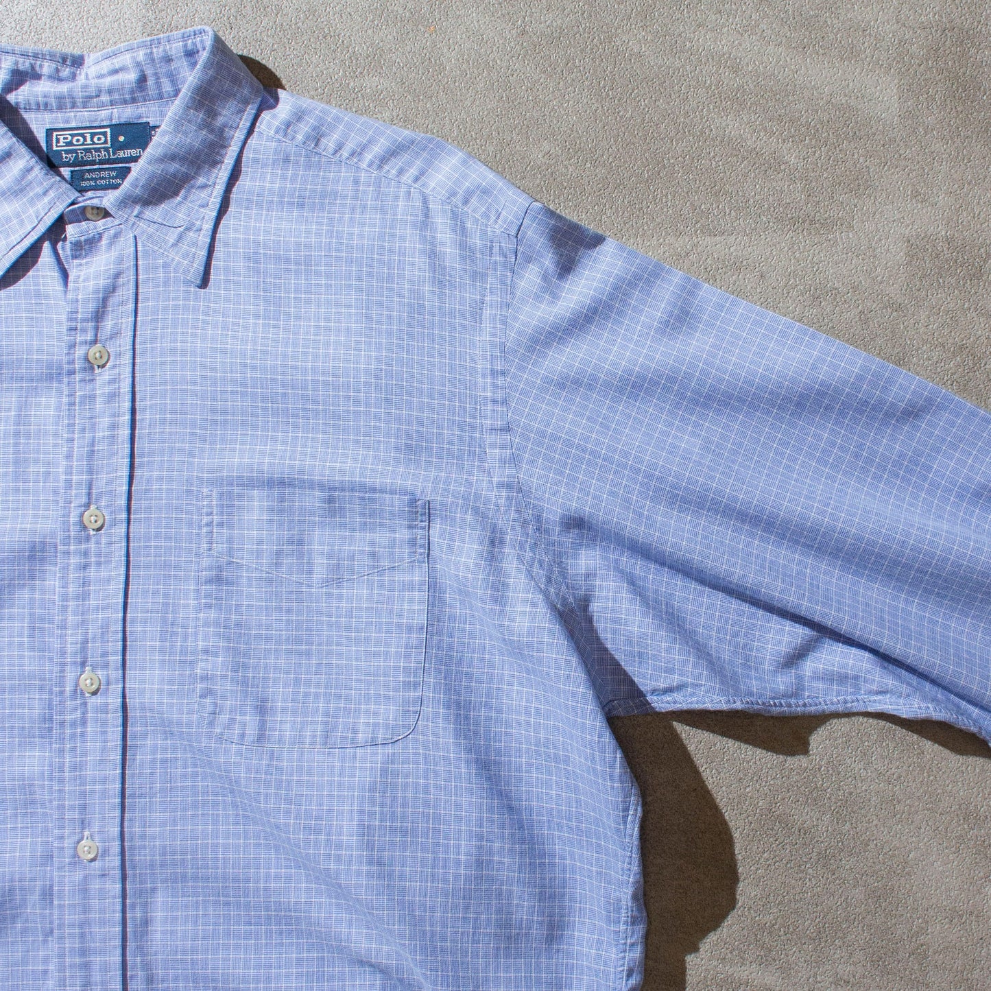 "Andrew" Regular Collar Check Shirt