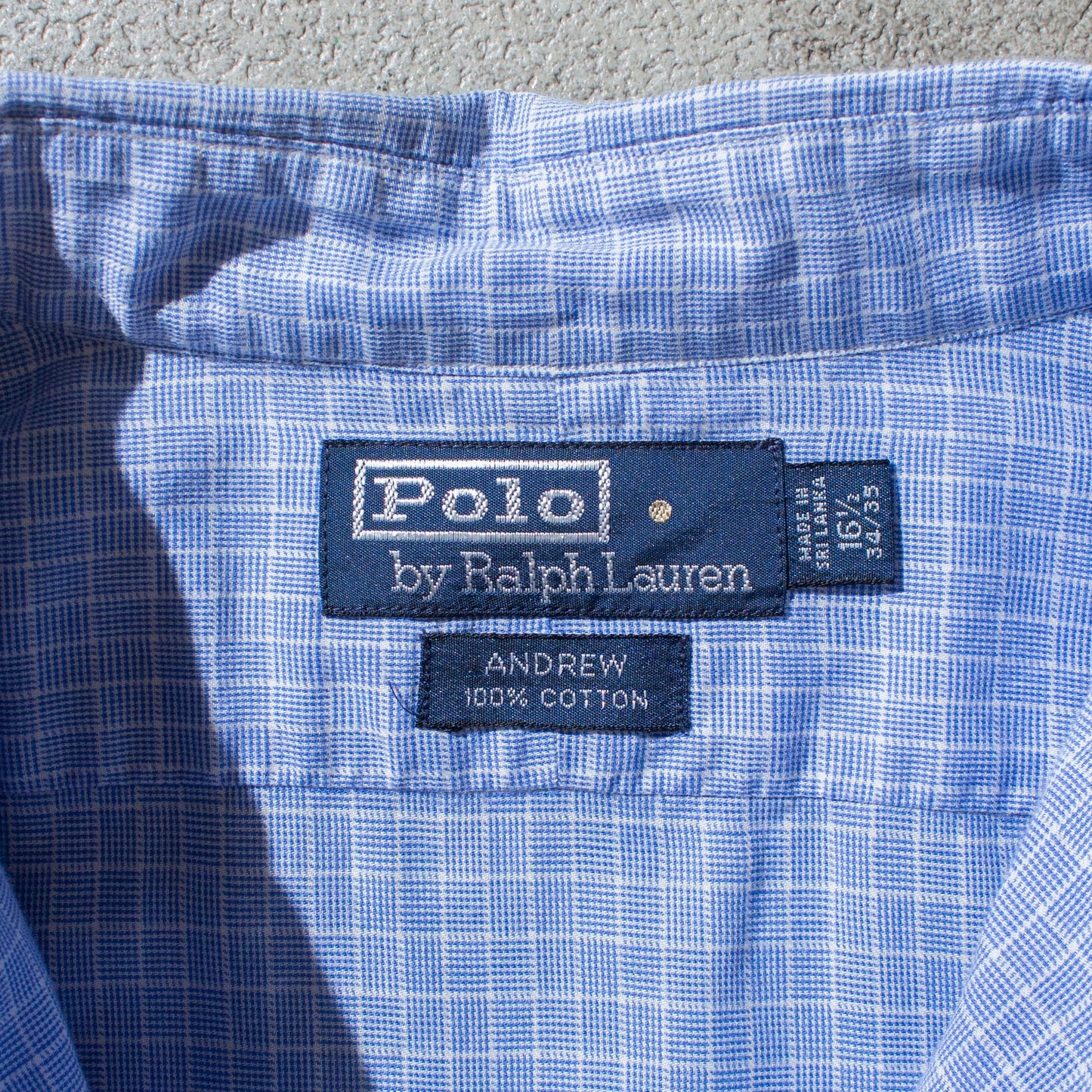 "Andrew" Regular Collar Check Shirt
