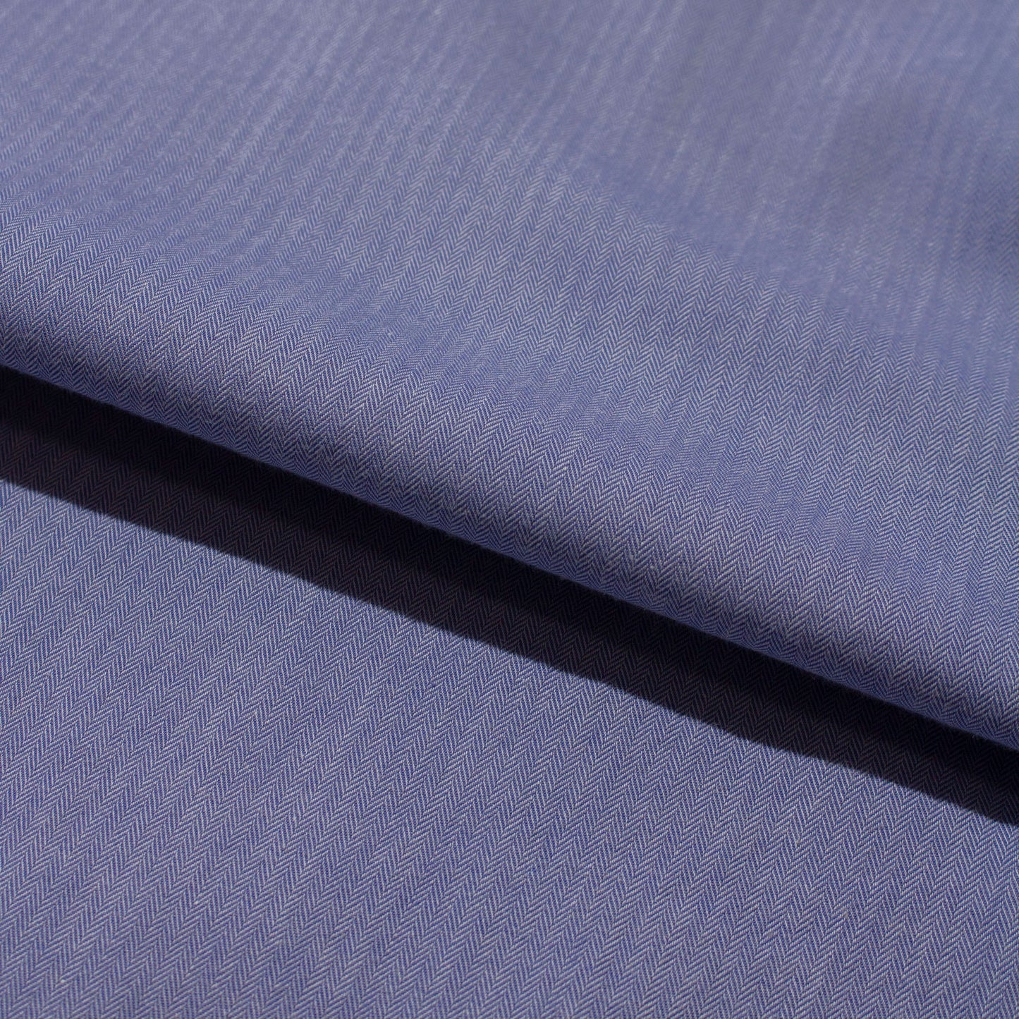 "Andrew" Cotton Herringbone Shirt【About XL】