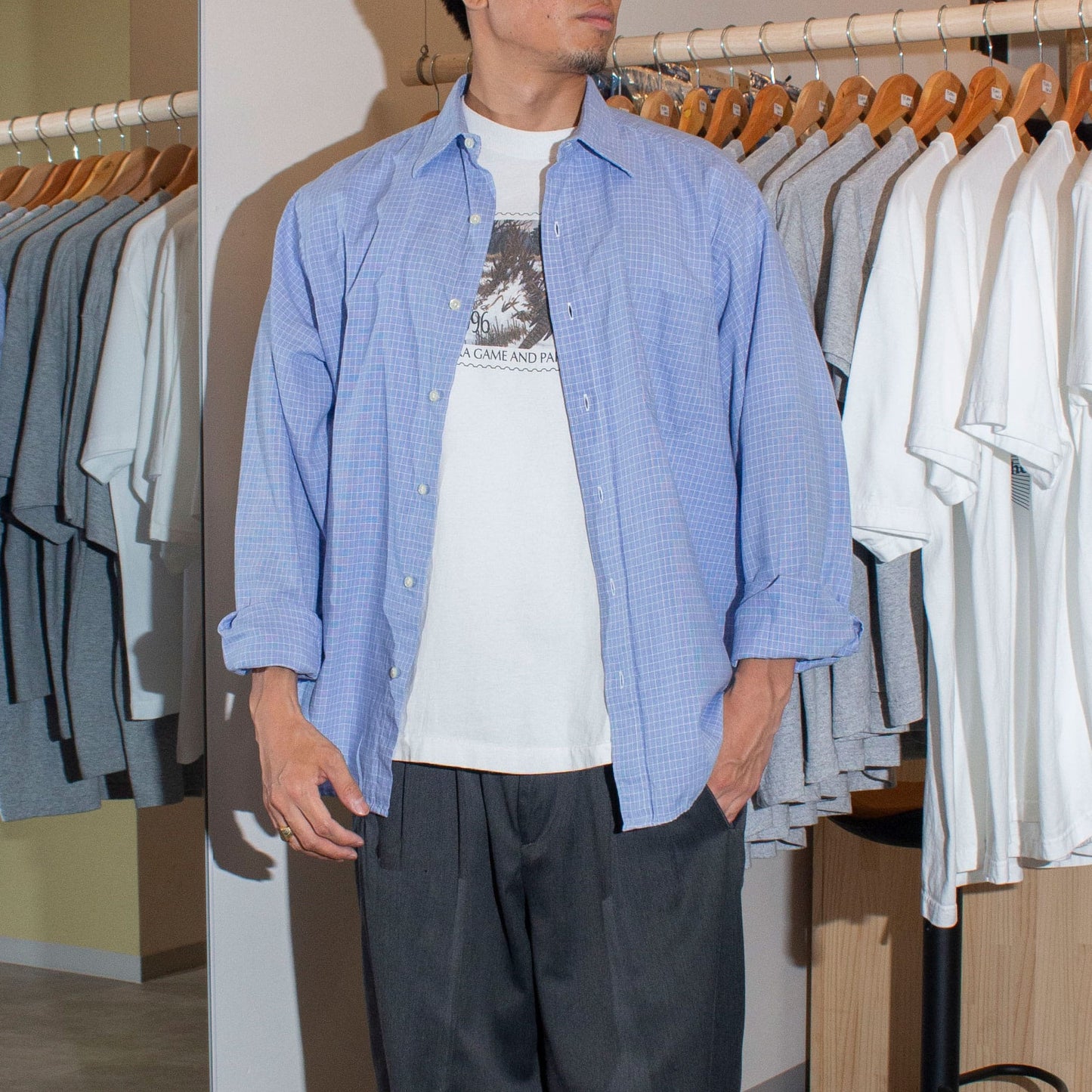 "Andrew" Regular Collar Check Shirt