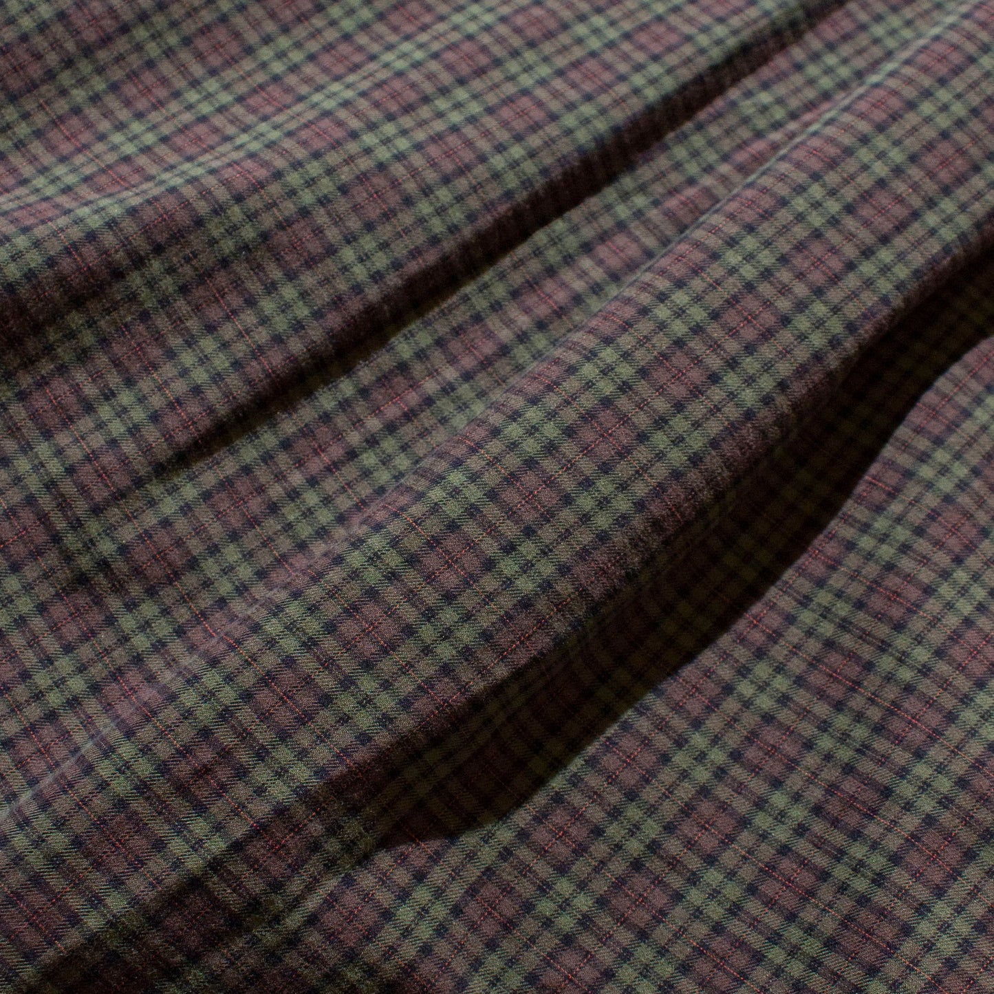"Classic Fit" Brown×Green Check BD Shirt