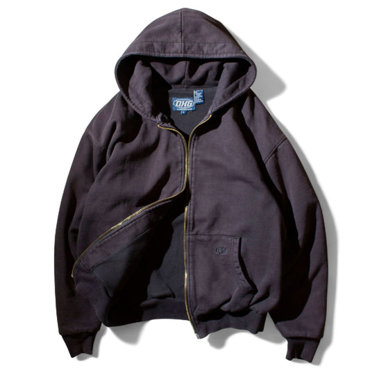 Thermal Linend Zip Up Hoodie