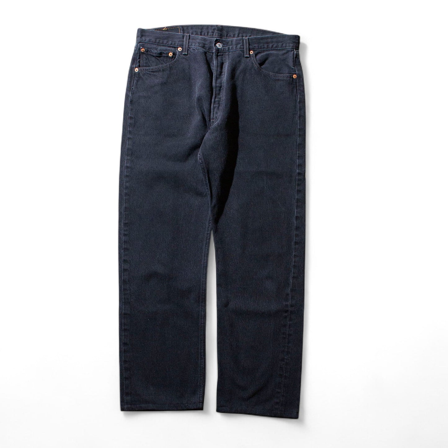 501 "後染め" Black Denim Pants
