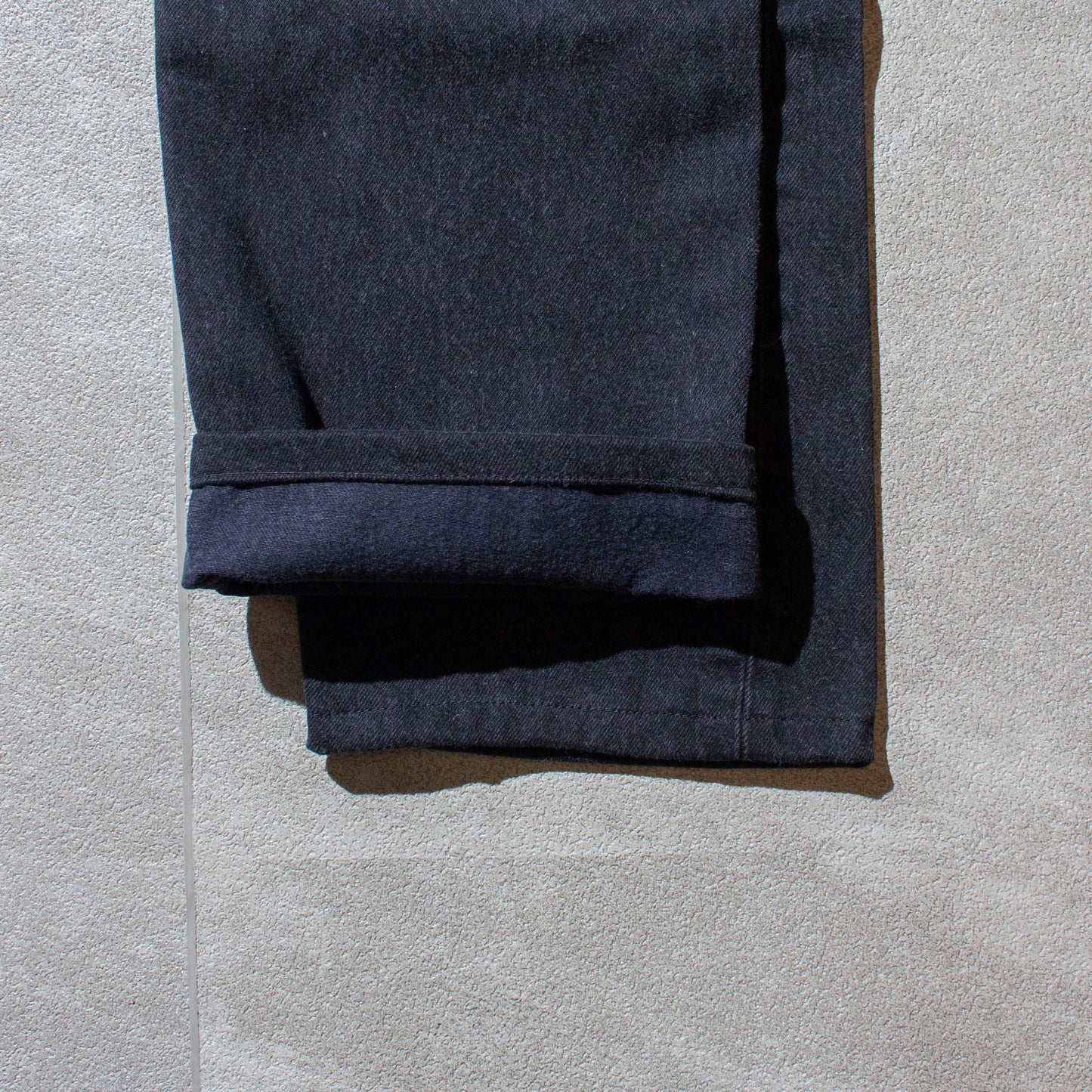 501 "後染め" Black Denim Pants