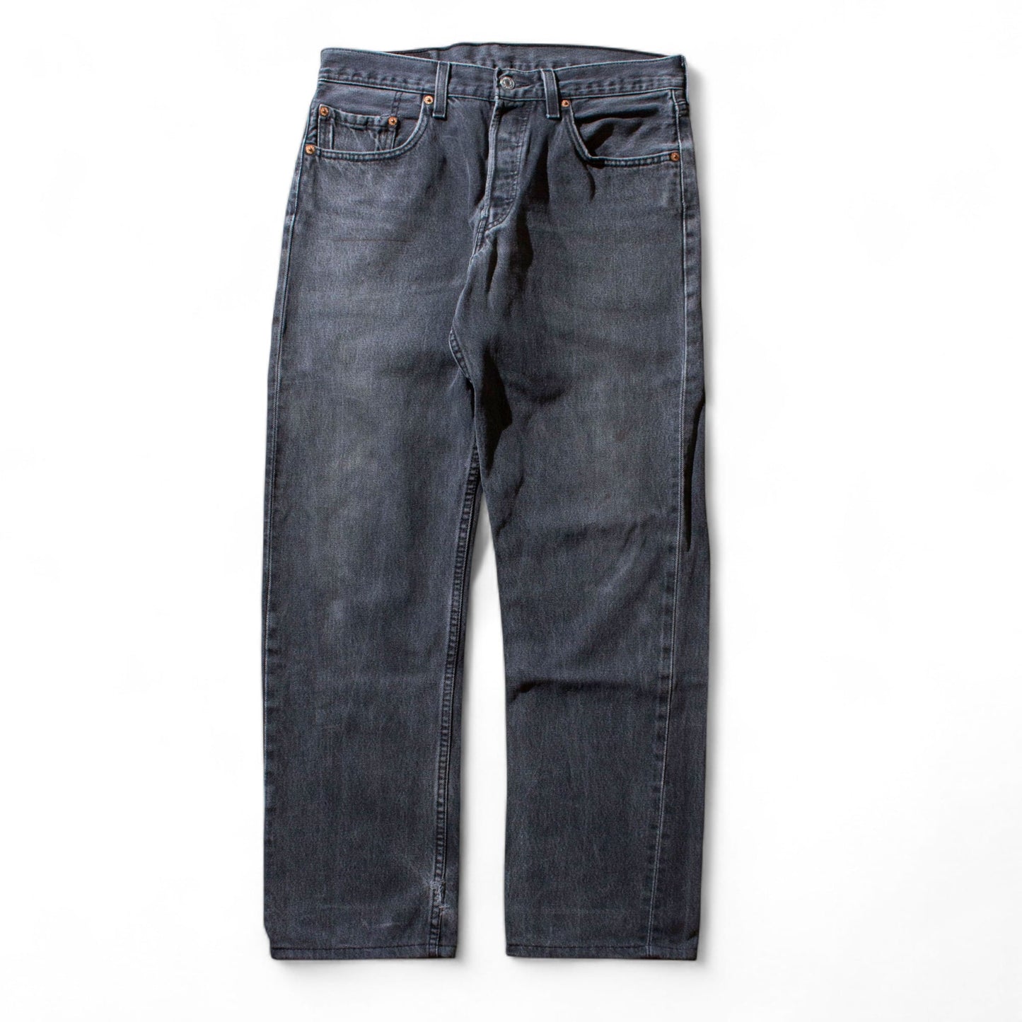 501 "後染め" Black Denim Pants